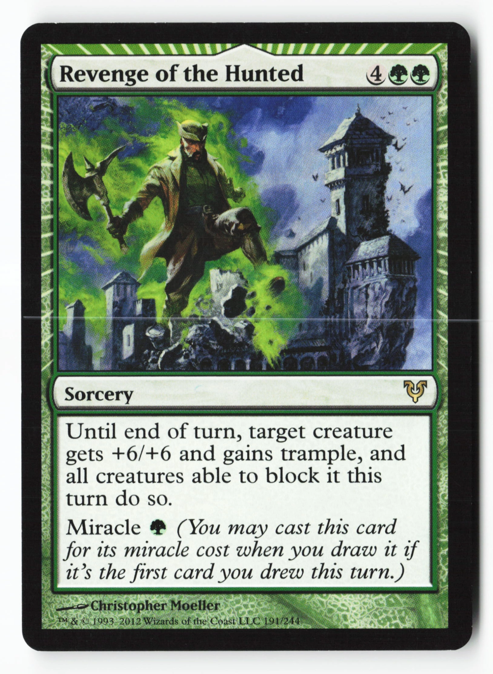 Revenge of the Hunted (AVR 191) — Voorkant