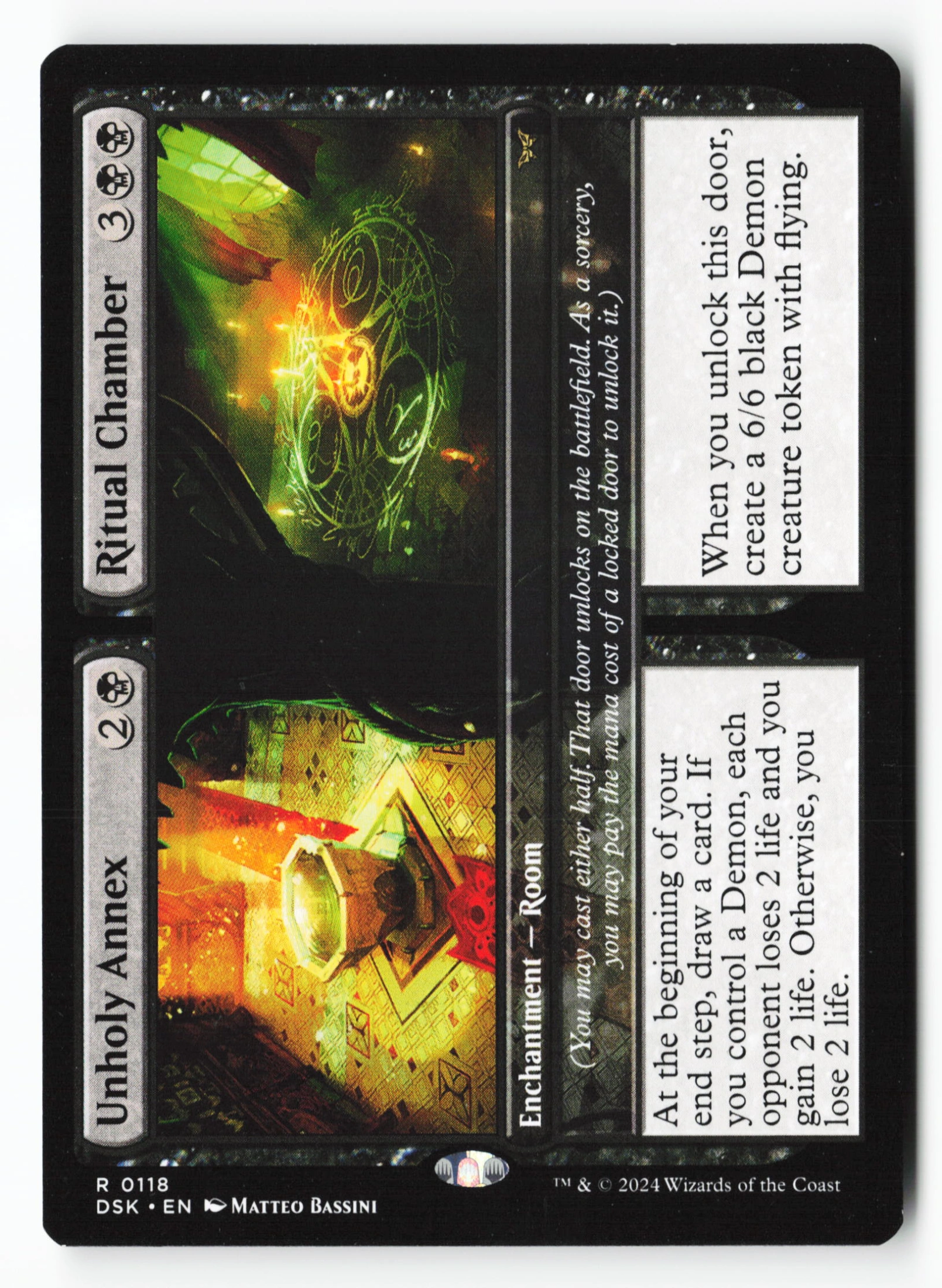 Unholy Annex // Ritual Chamber (DSK 118) — Voorkant