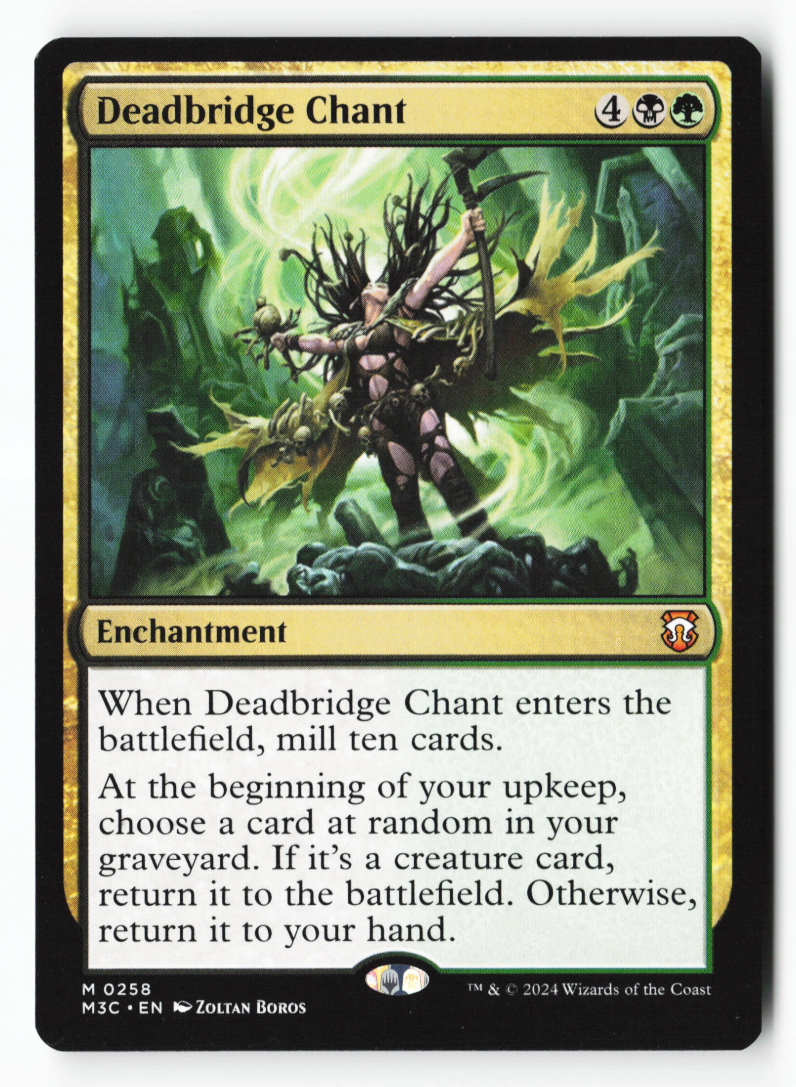 Deadbridge Chant (M3C 258) — Voorkant