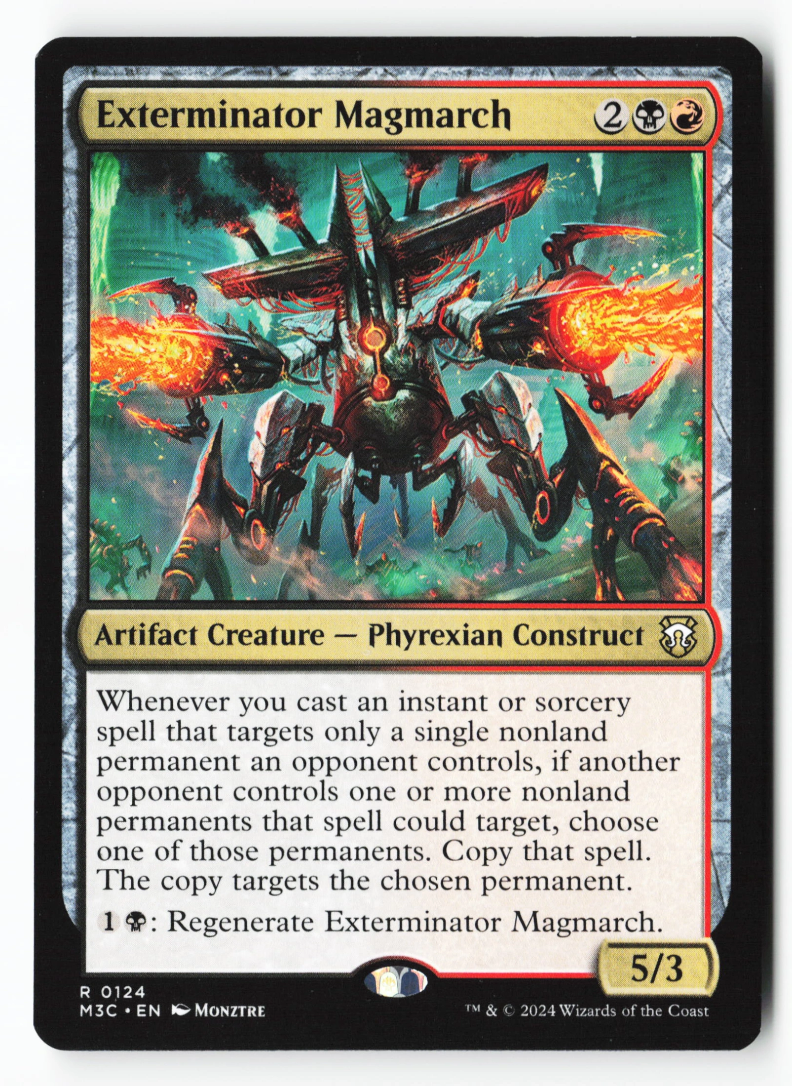 Exterminator Magmarch (M3C 124) — Voorkant
