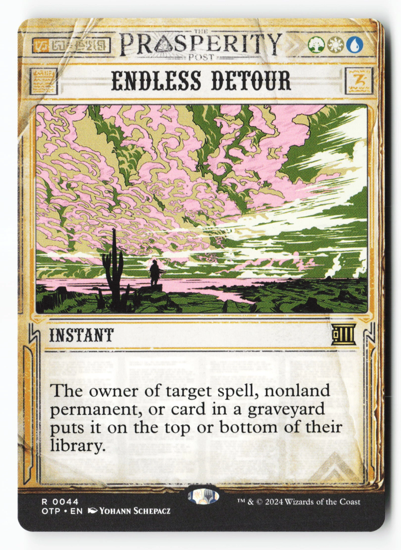 Endless Detour (OTP 044) — Voorkant