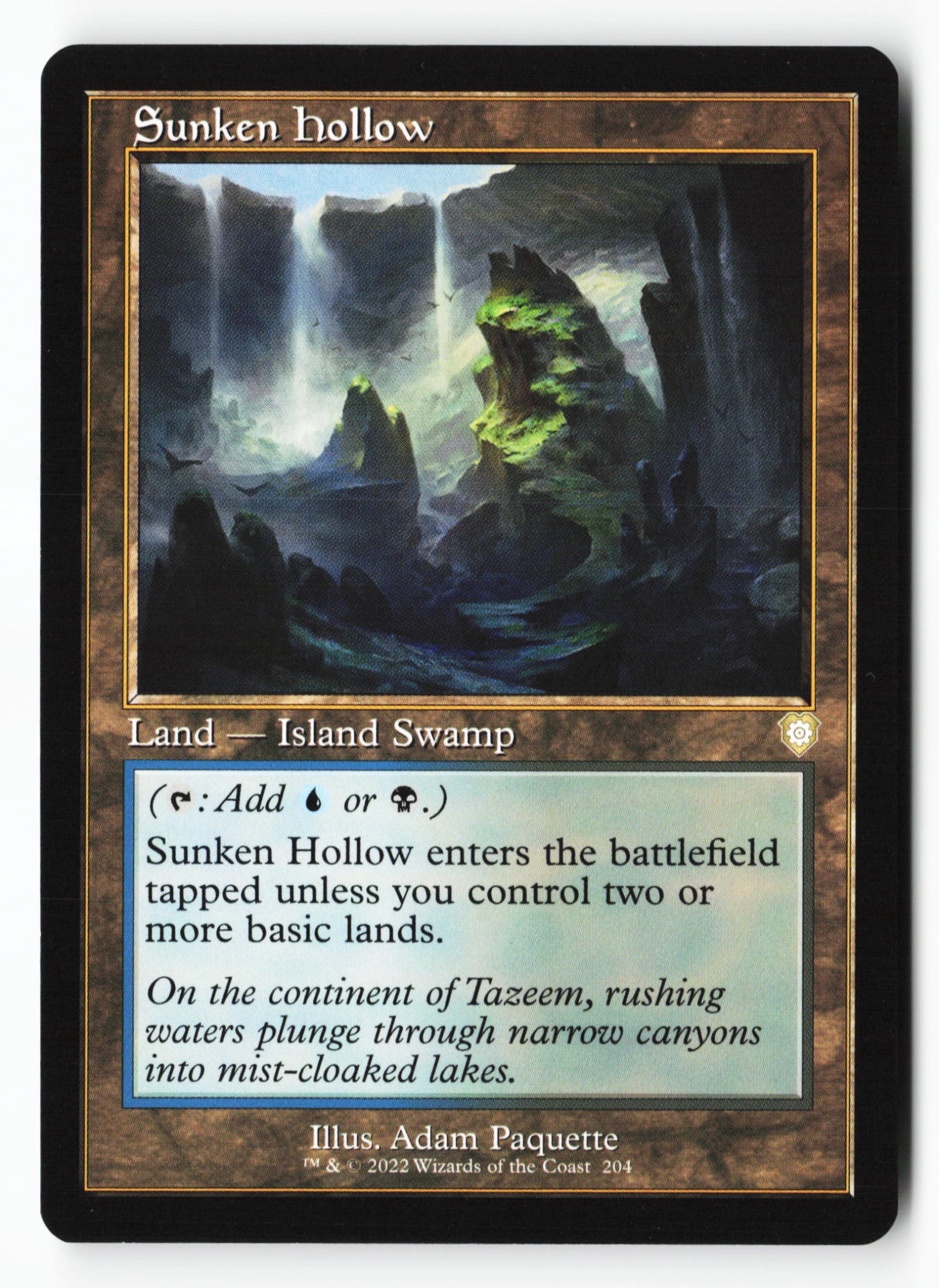 Sunken Hollow (BRC 204) — Voorkant