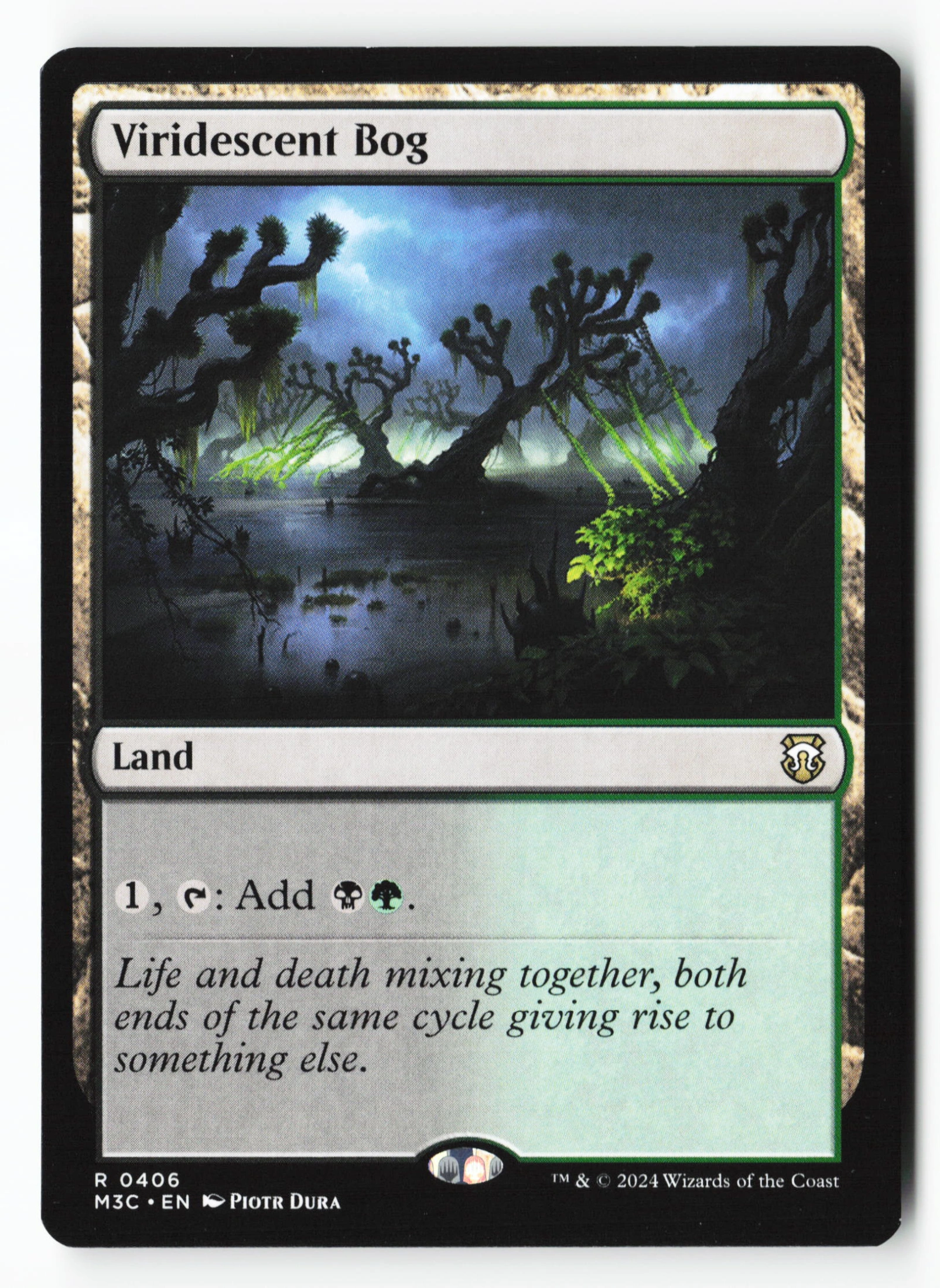 Viridescent Bog (M3C 406) — Voorkant