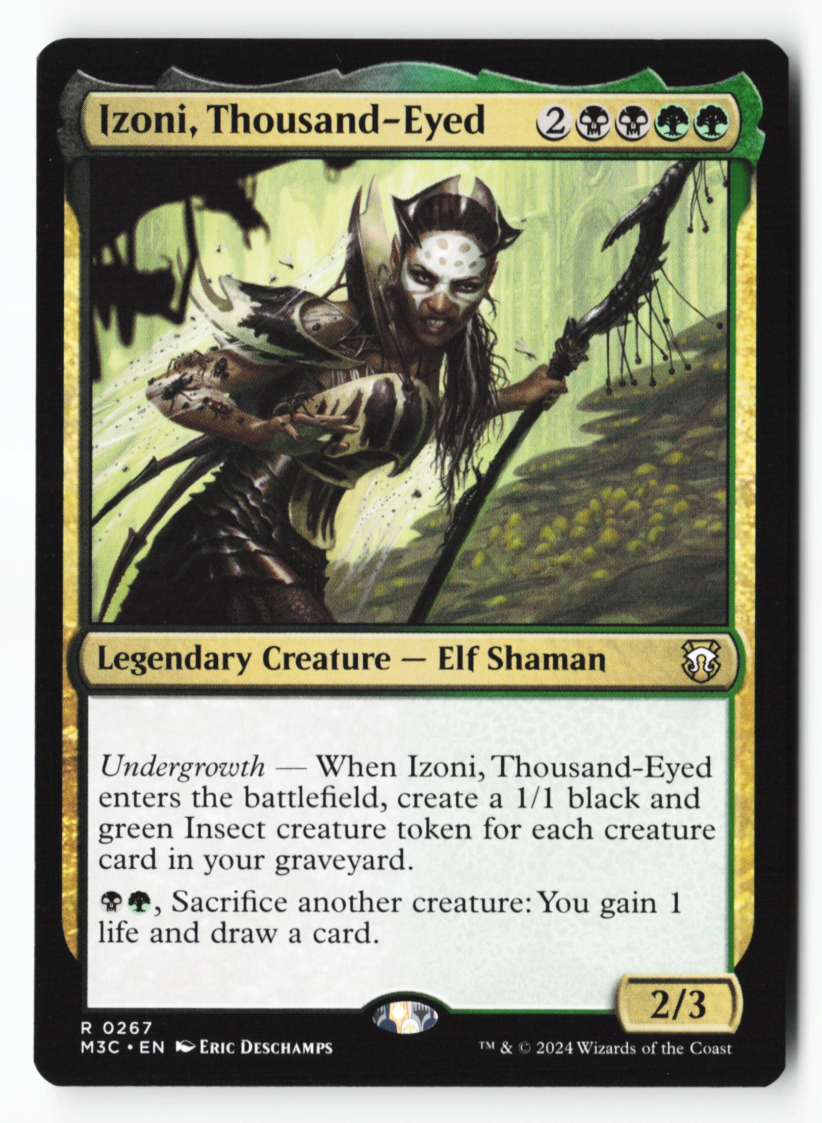Izoni, Thousand-Eyed (M3C 267) — Voorkant