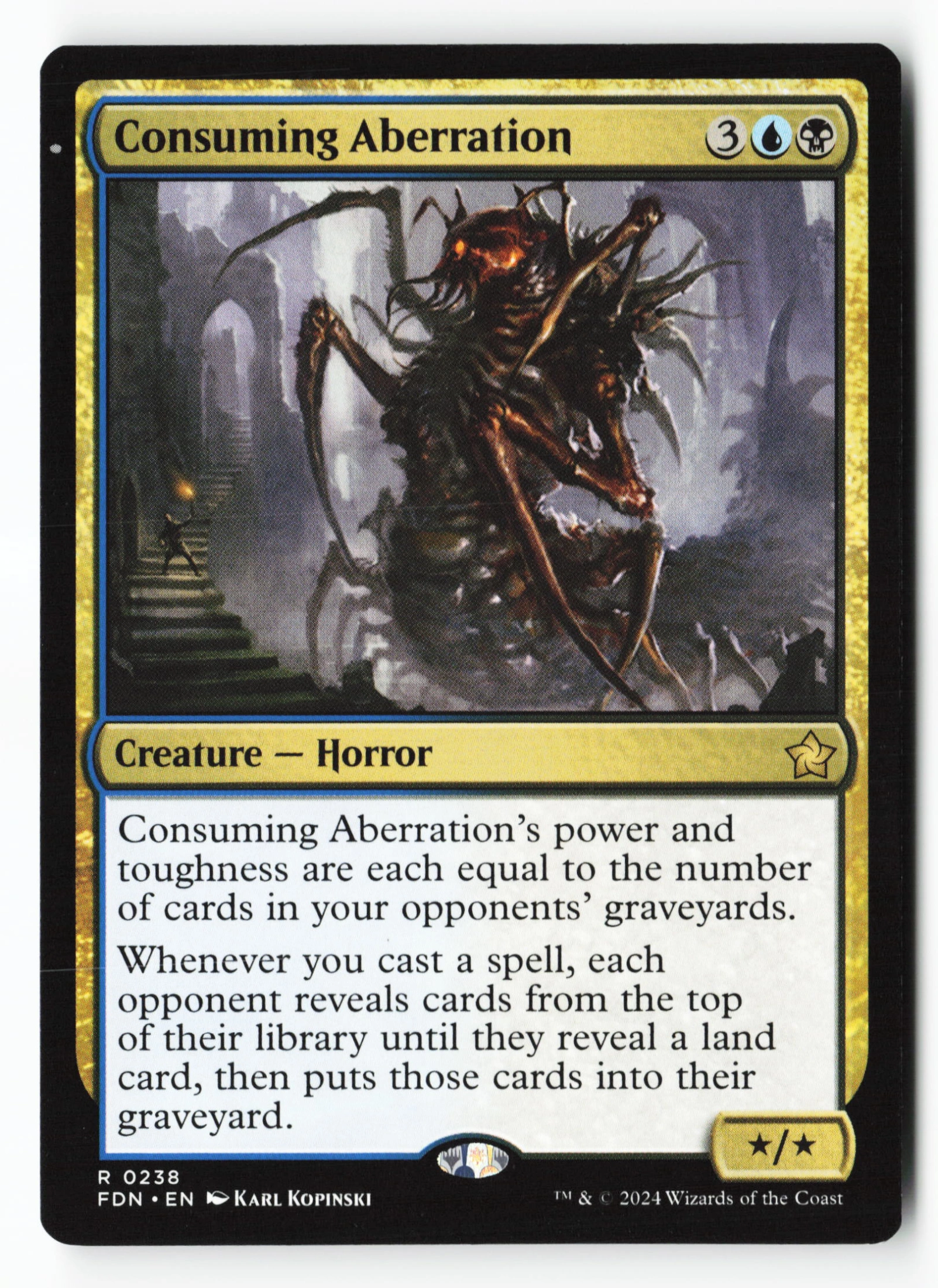 Consuming Aberration (FDN 238) — Voorkant