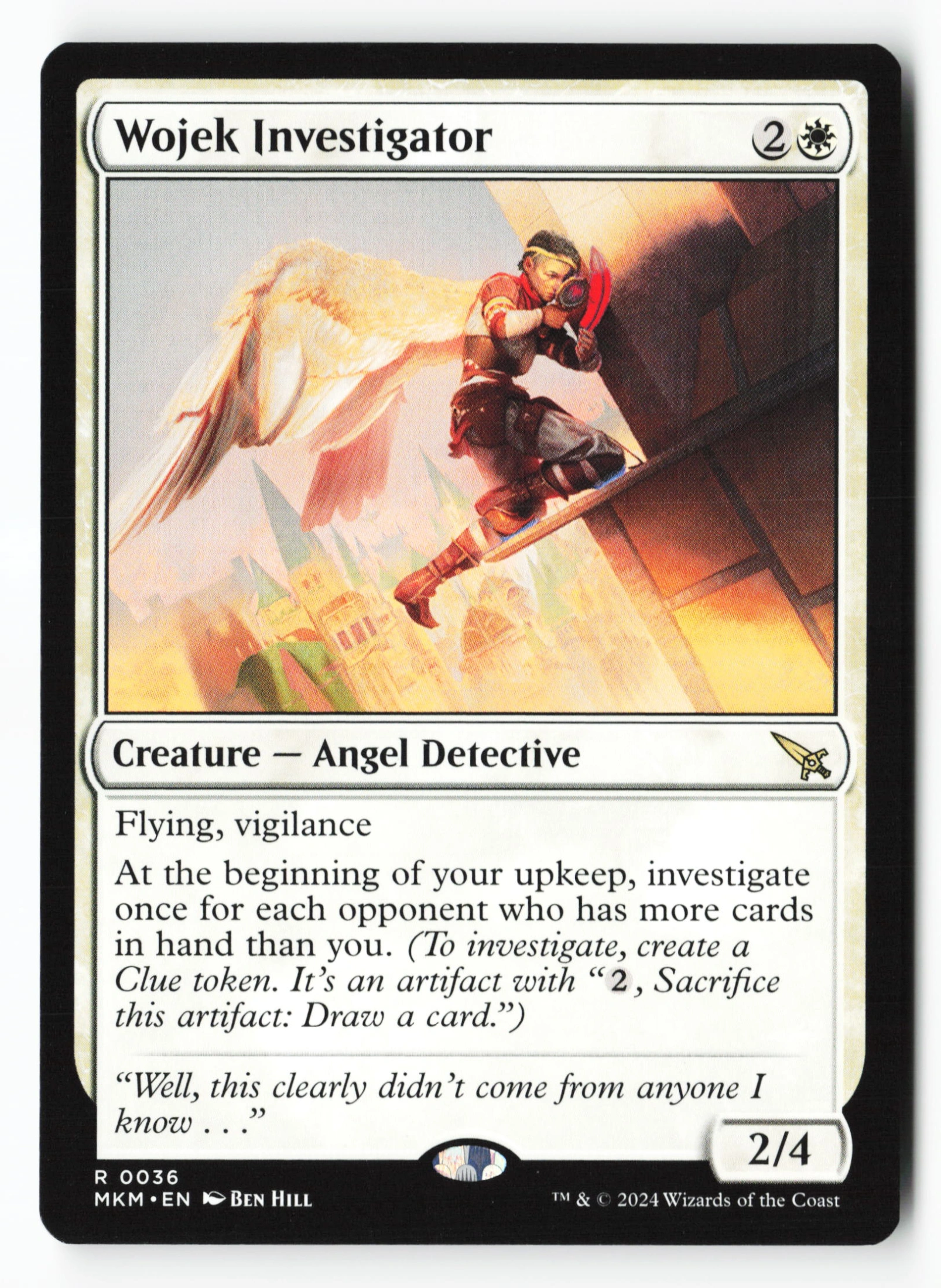 Wojek Investigator (MKM 036) — Voorkant