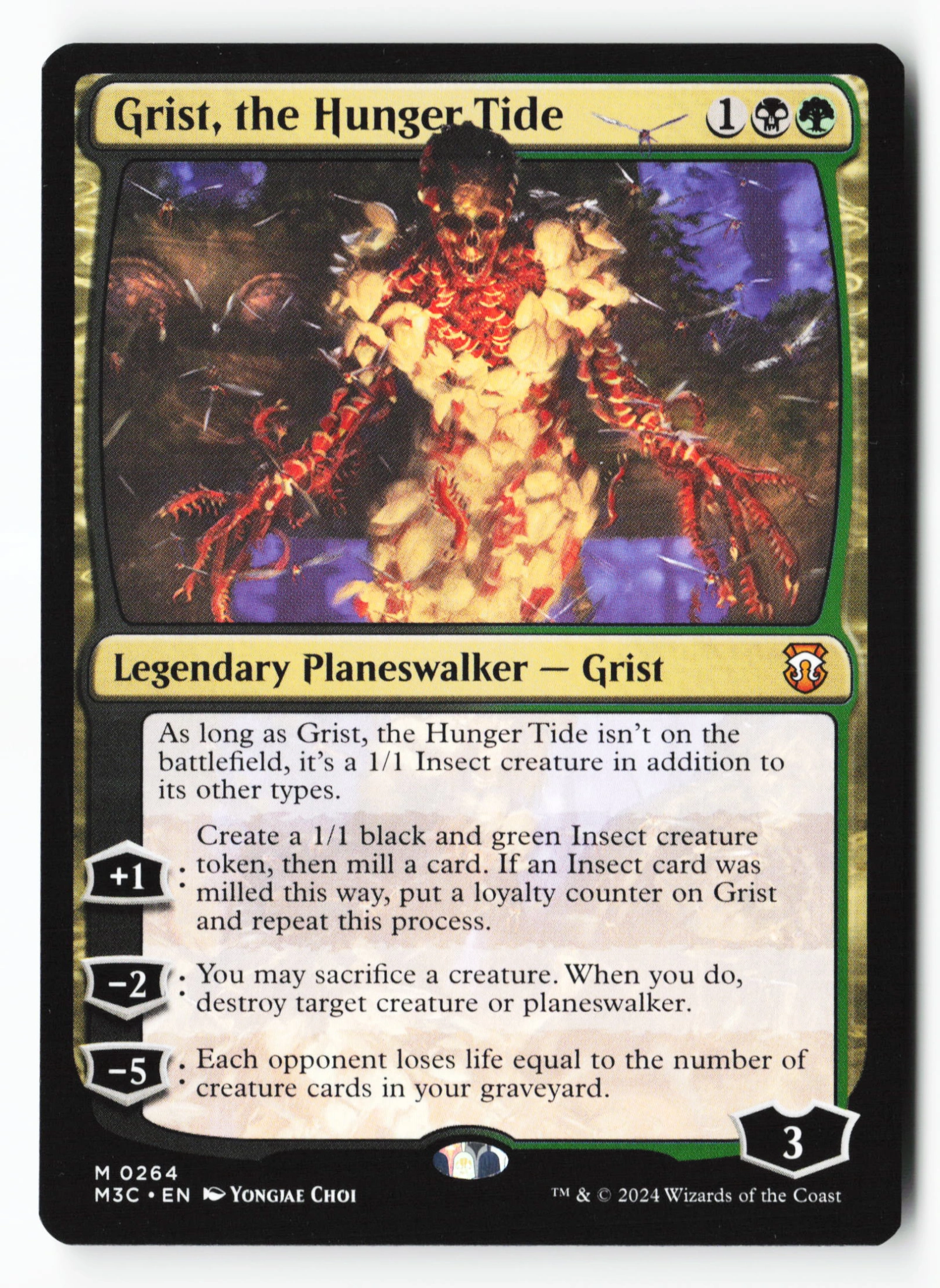Grist, the Hunger Tide (M3C 264) — Voorkant
