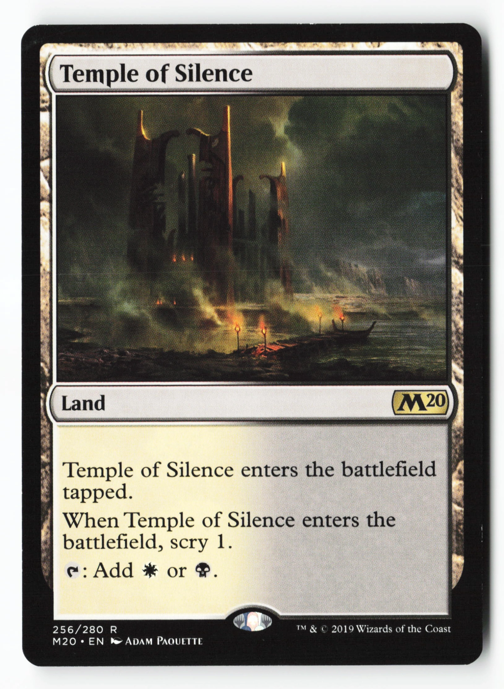 Temple of Silence (M20 256) — Voorkant