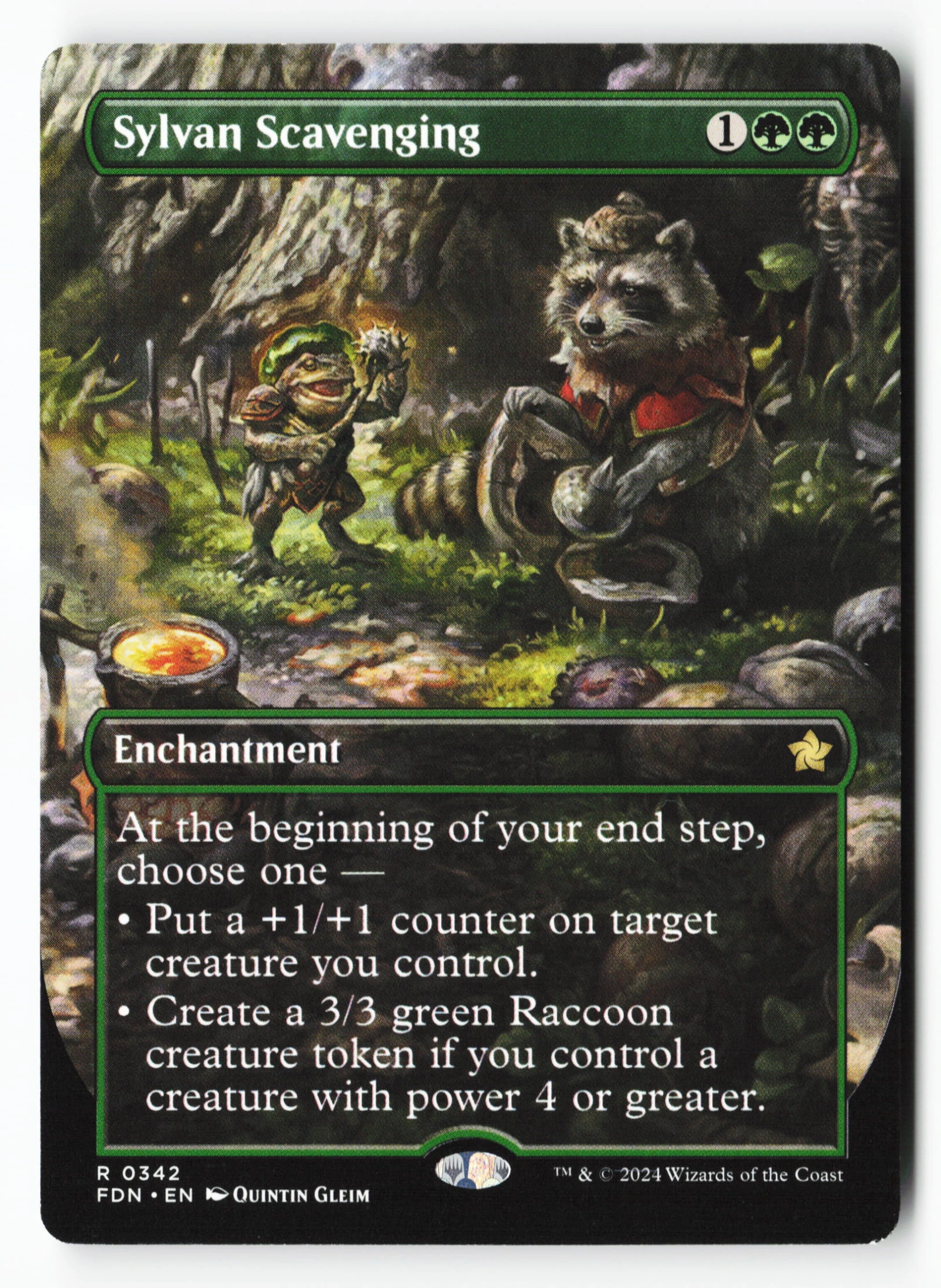 Sylvan Scavenging (FDN 342) — Voorkant