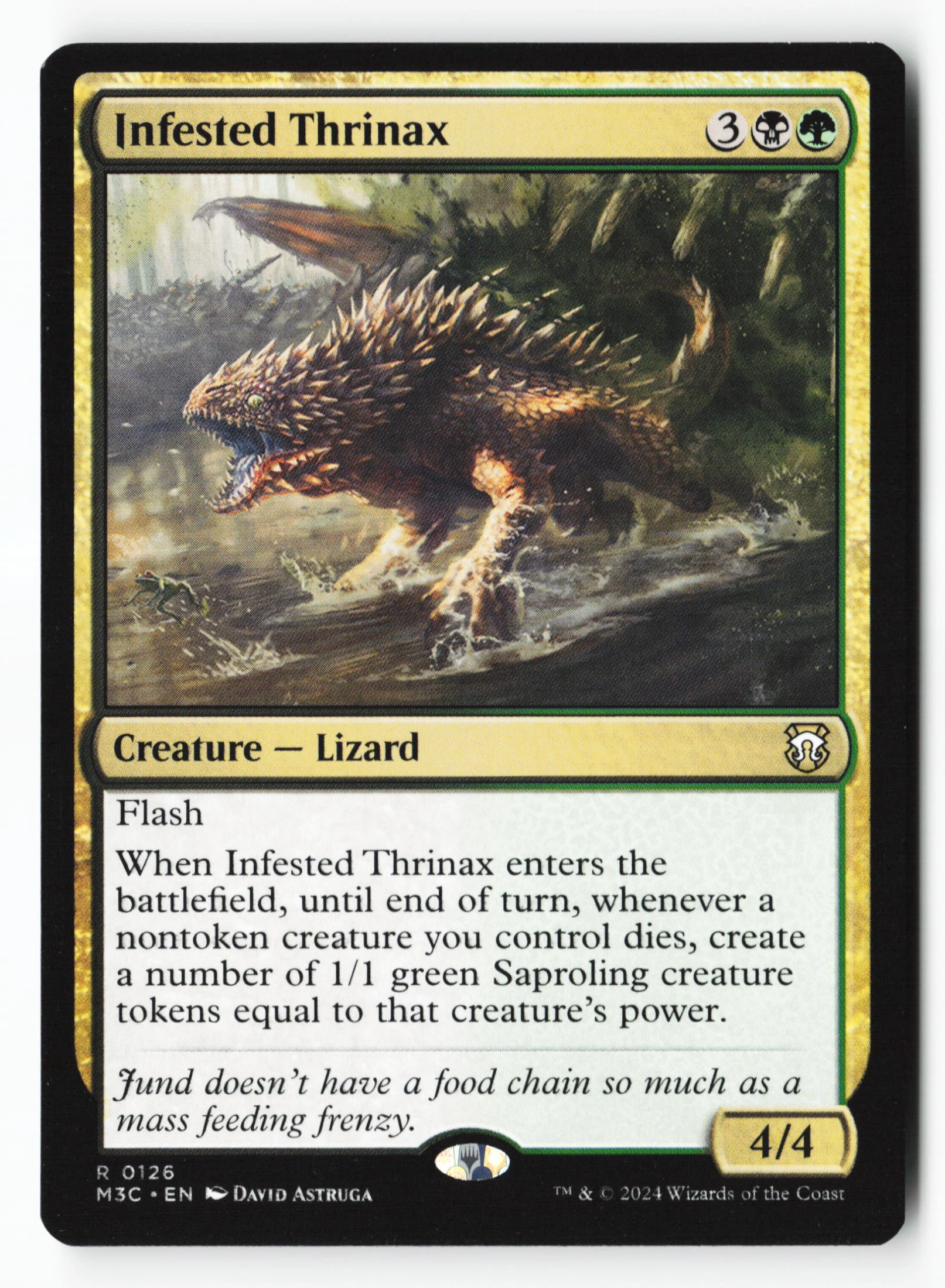Infested Thrinax (M3C 126) — Voorkant