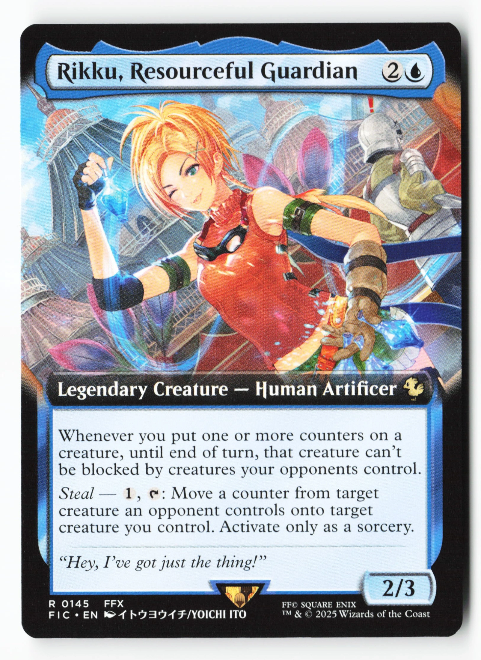 Rikku, Resourceful Guardian (FIC 145) — Voorkant