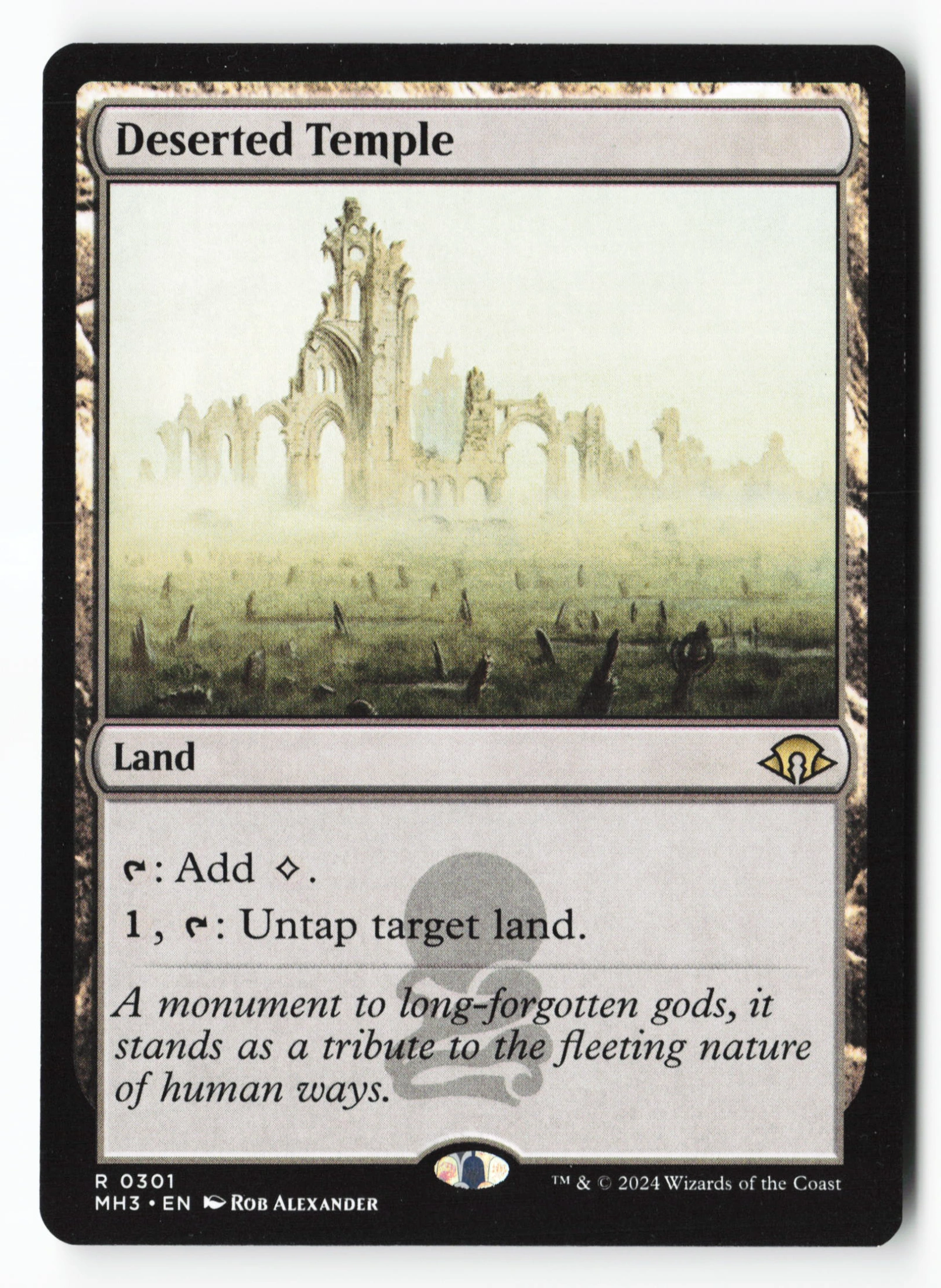 Deserted Temple (MH3 301) — Voorkant