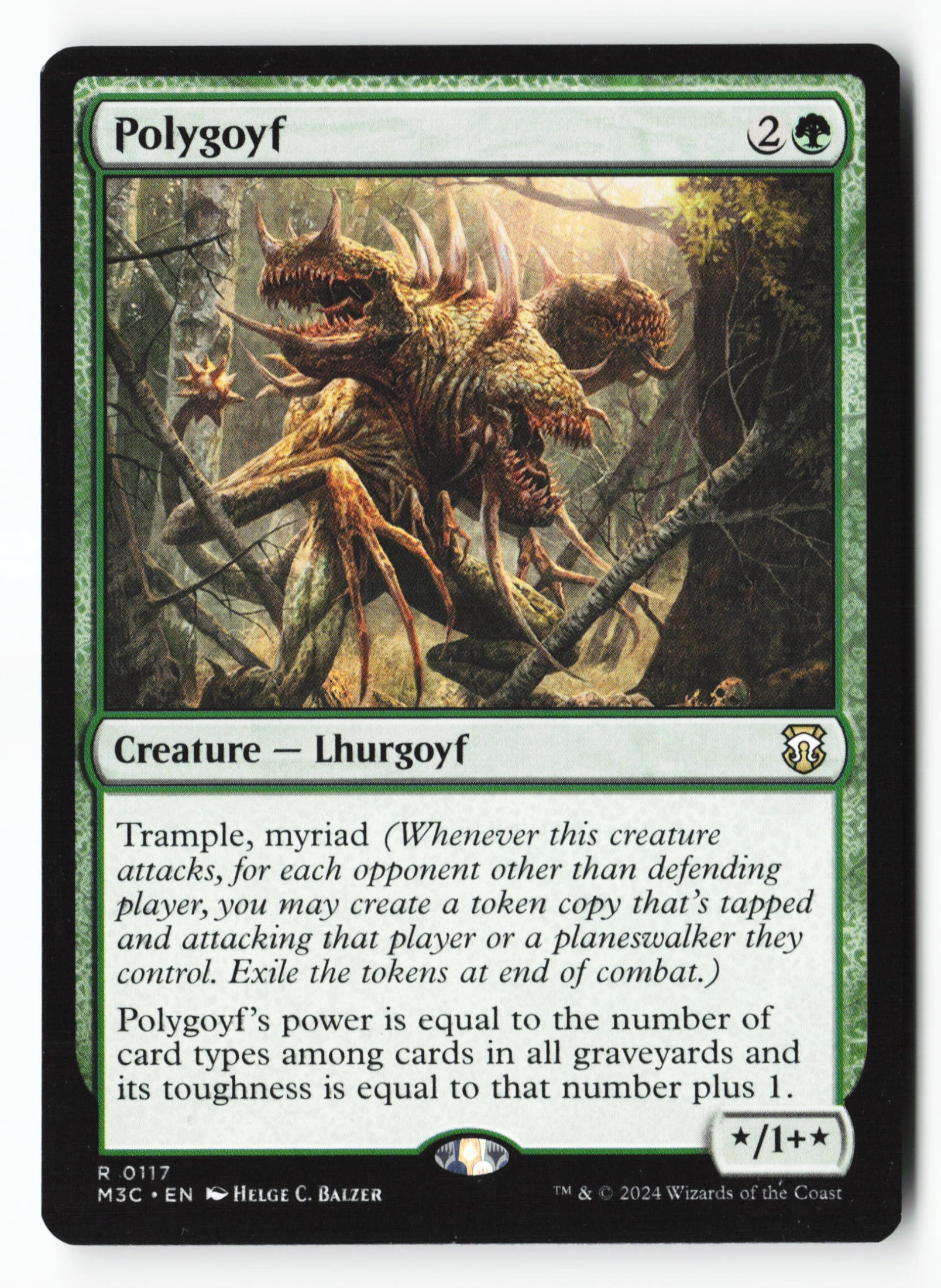 Polygoyf (M3C 117) — Voorkant