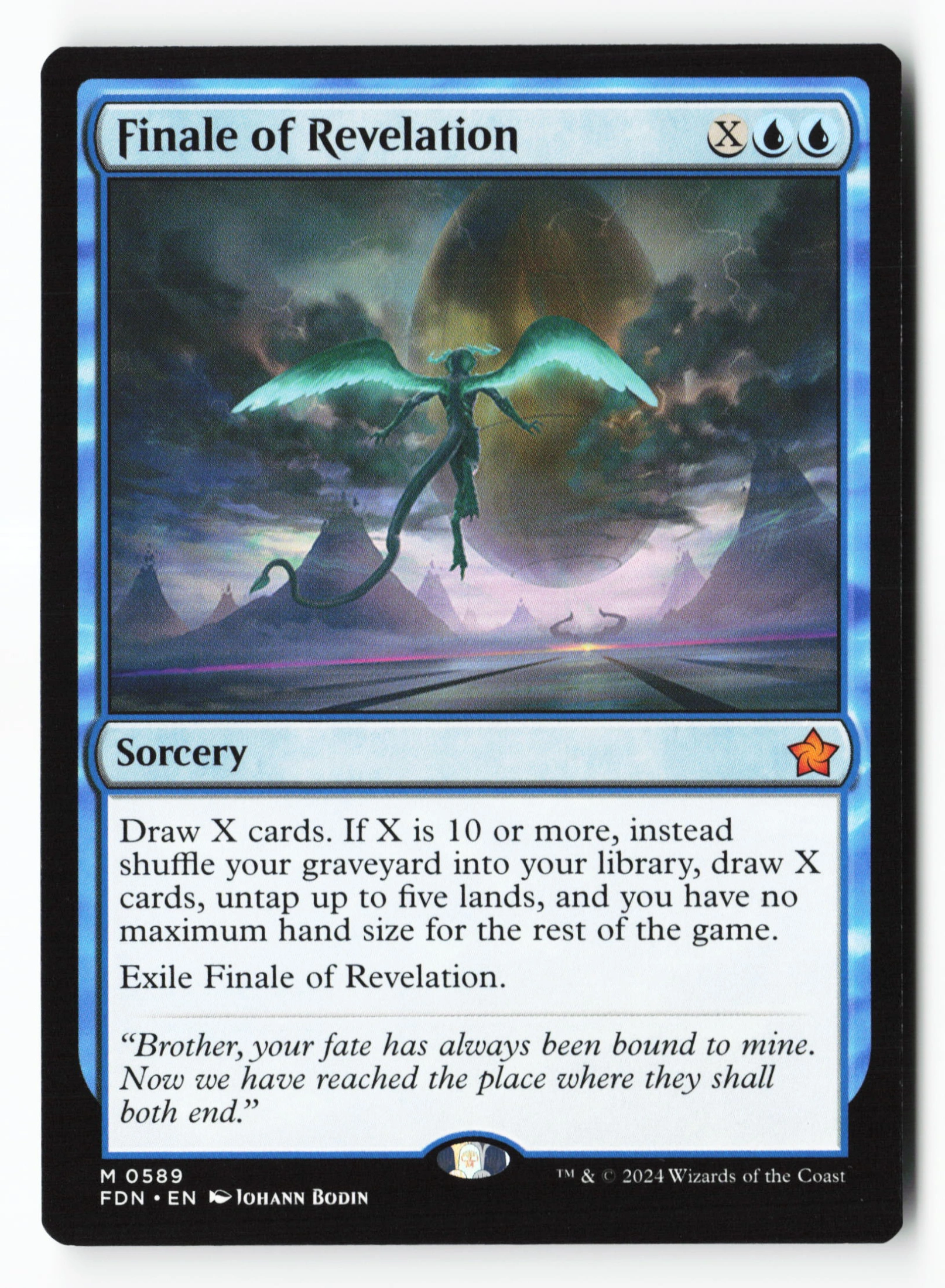 Finale of Revelation (FDN 589) — Voorkant