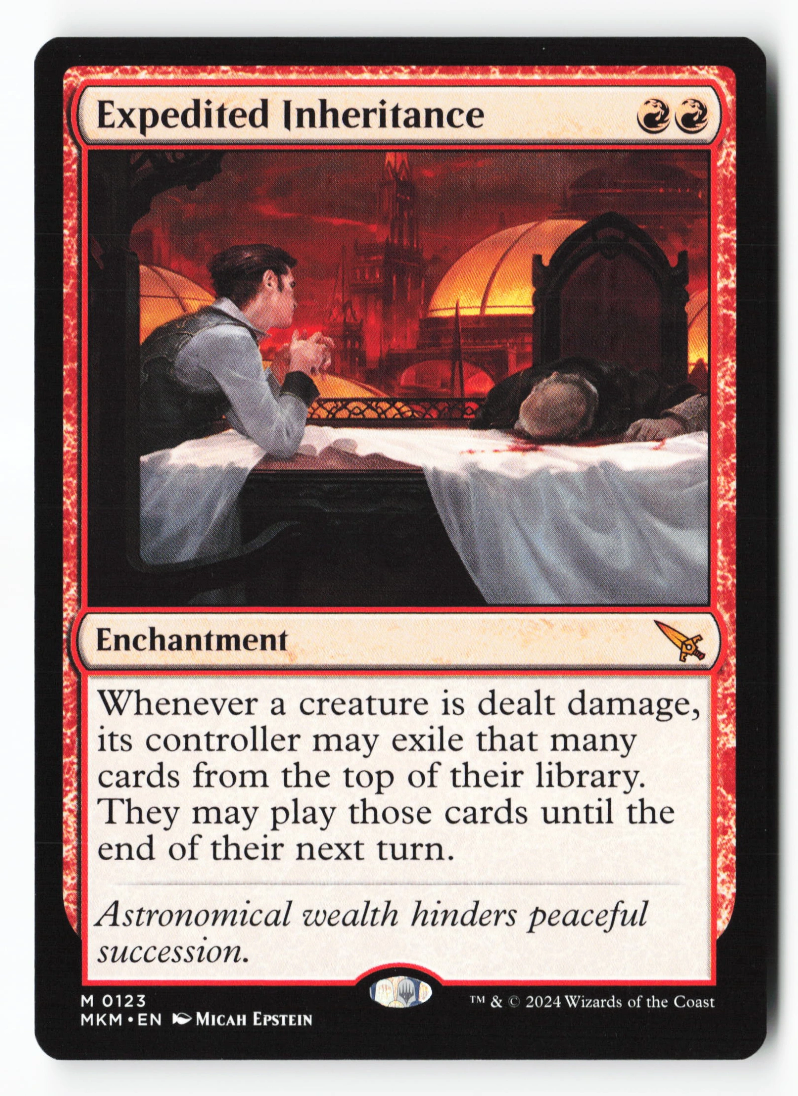 Expedited Inheritance (MKM 123) — Voorkant
