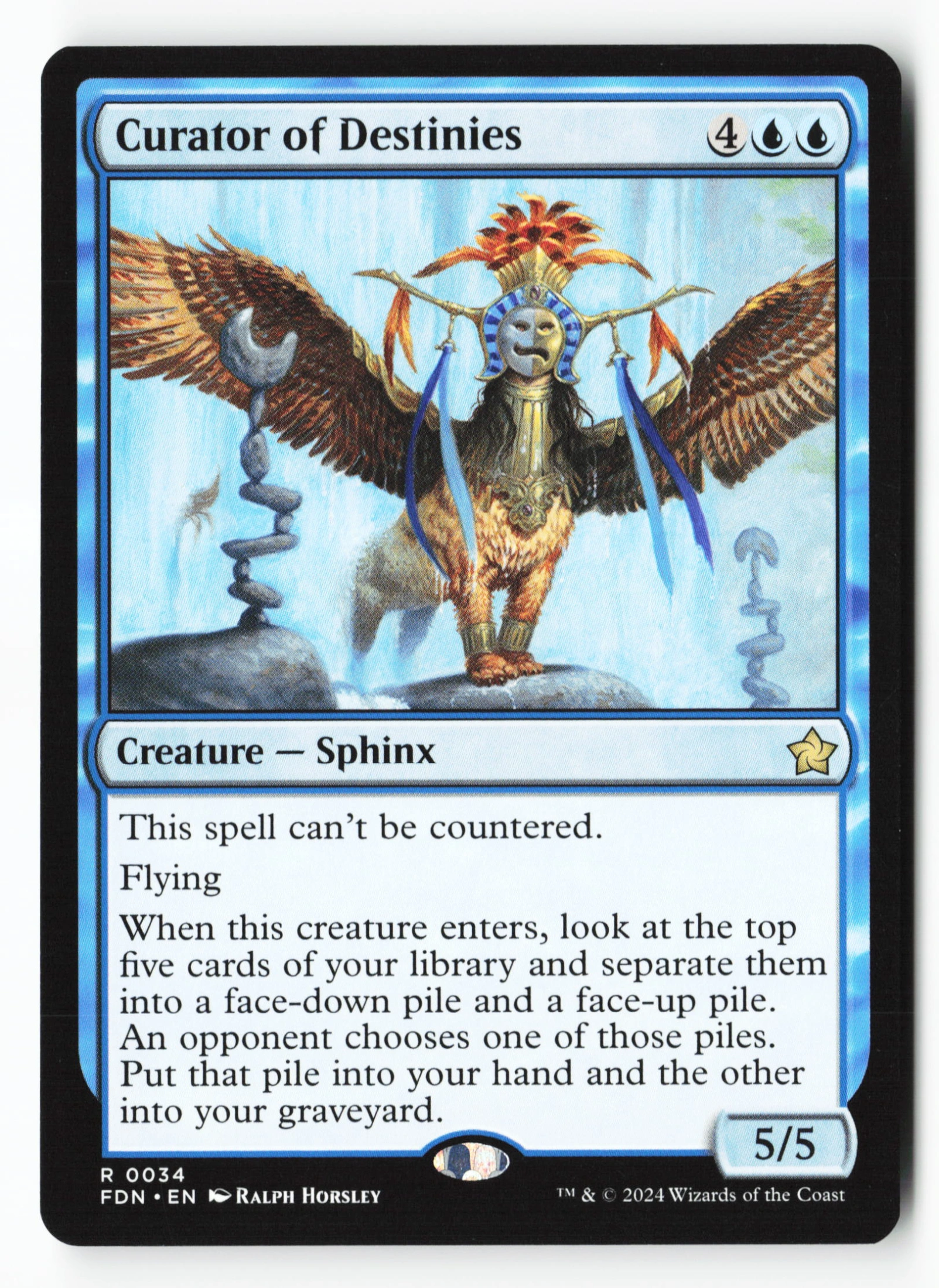 Curator of Destinies (FDN 034) — Voorkant