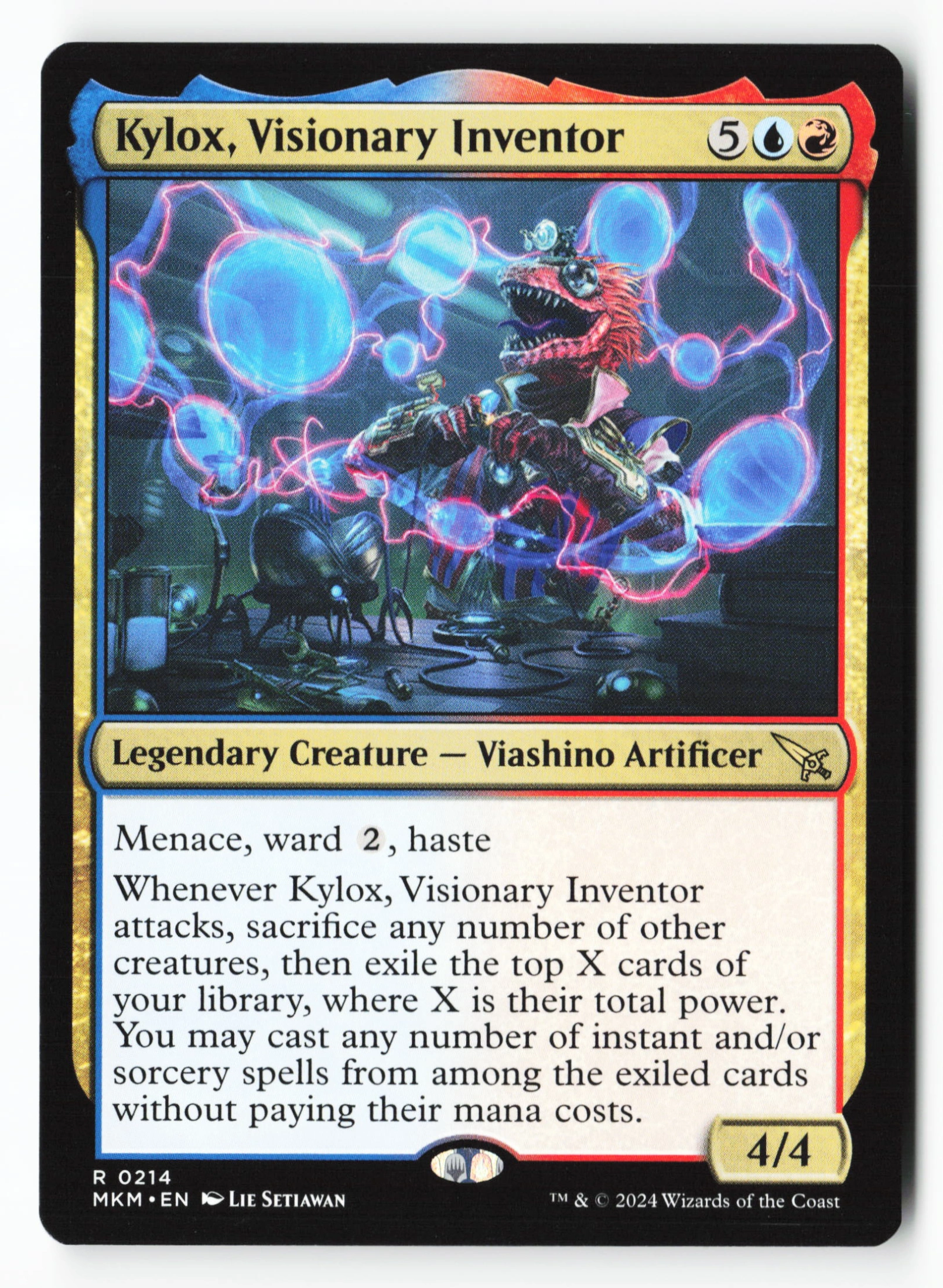 Kylox, Visionary Inventor (MKM 214) — Voorkant