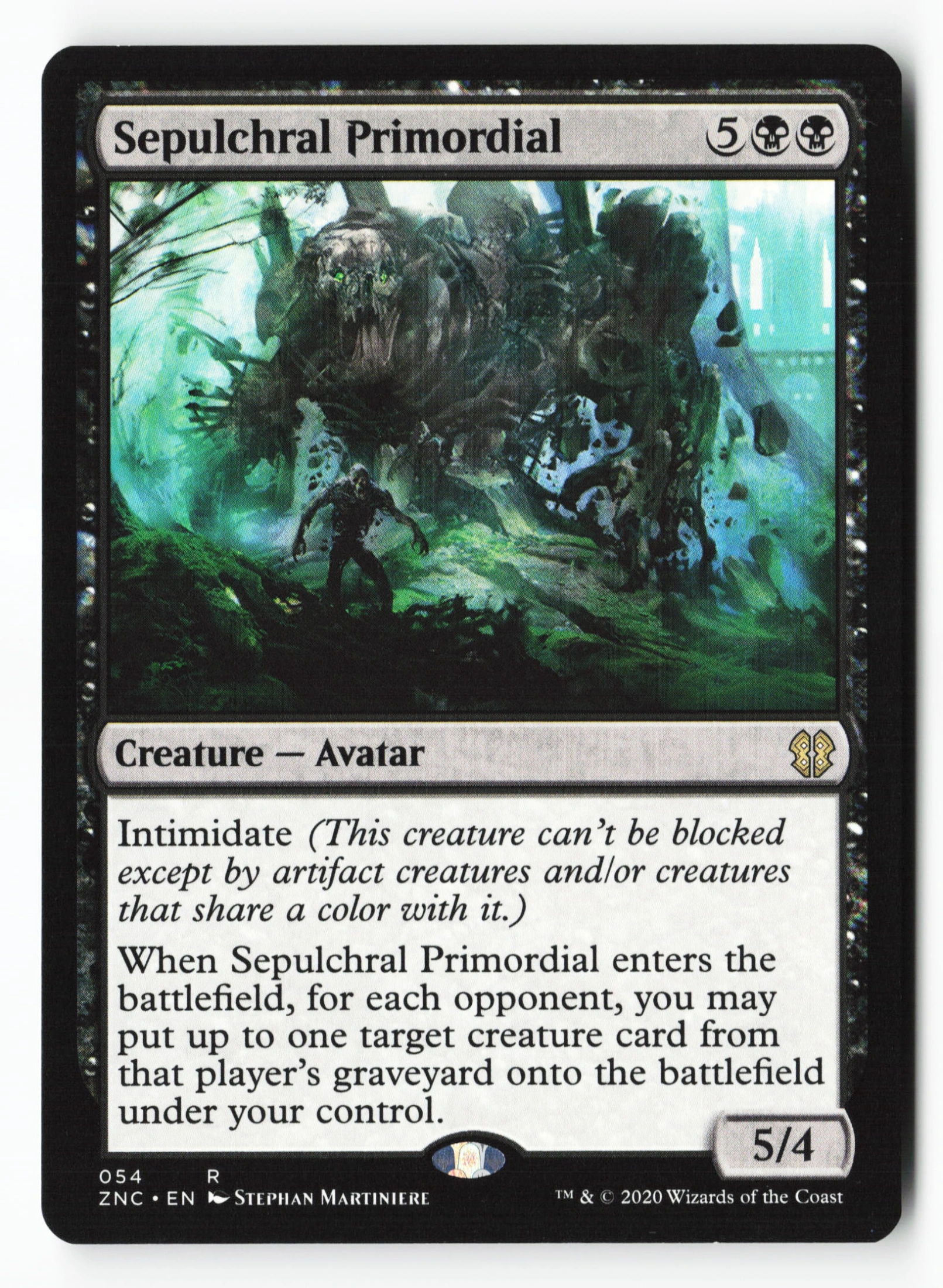 Sepulchral Primordial (ZNC 054) — Voorkant