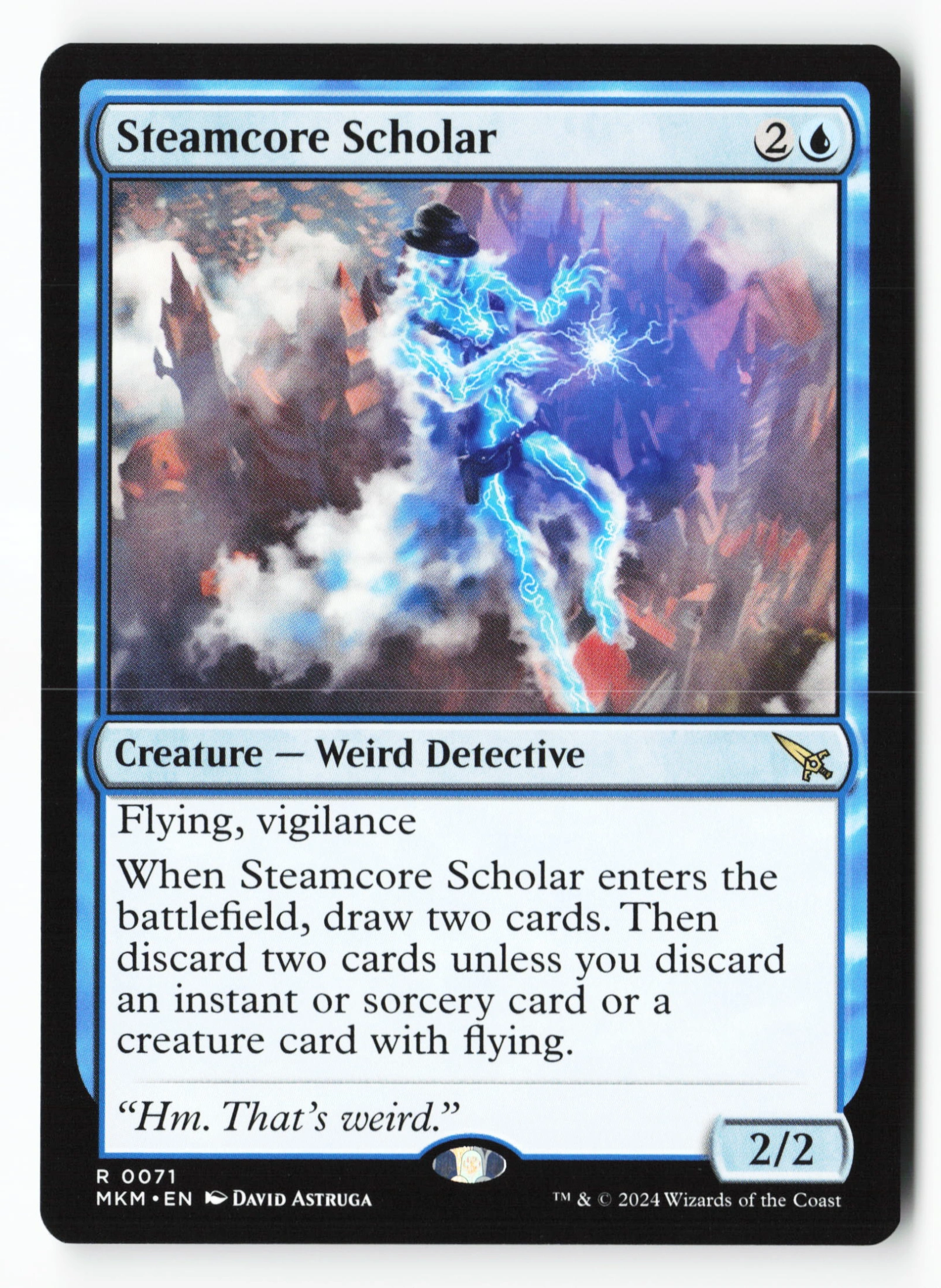 Steamcore Scholar (MKM 071) — Voorkant