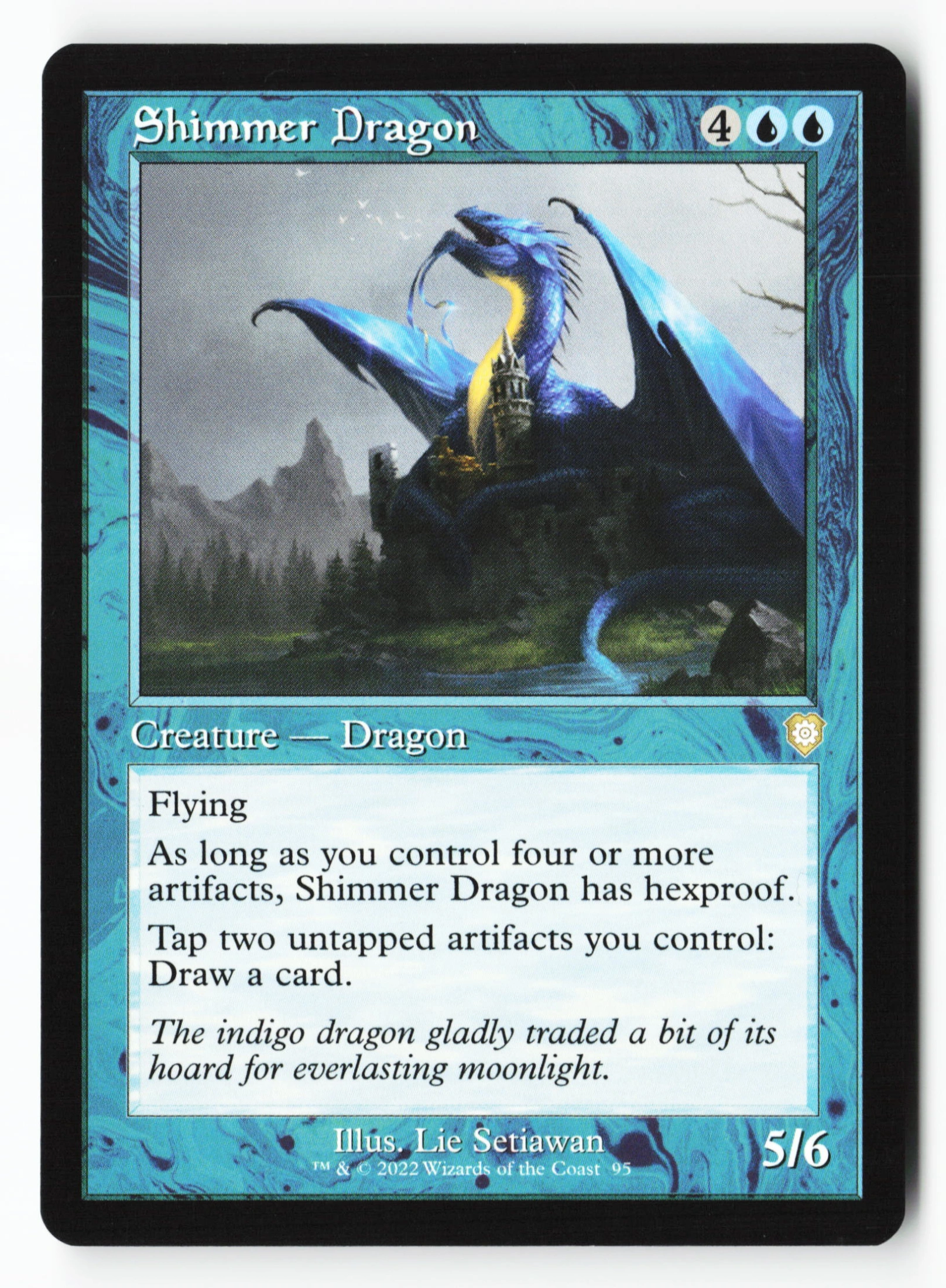 Shimmer Dragon (BRC 095) — Voorkant