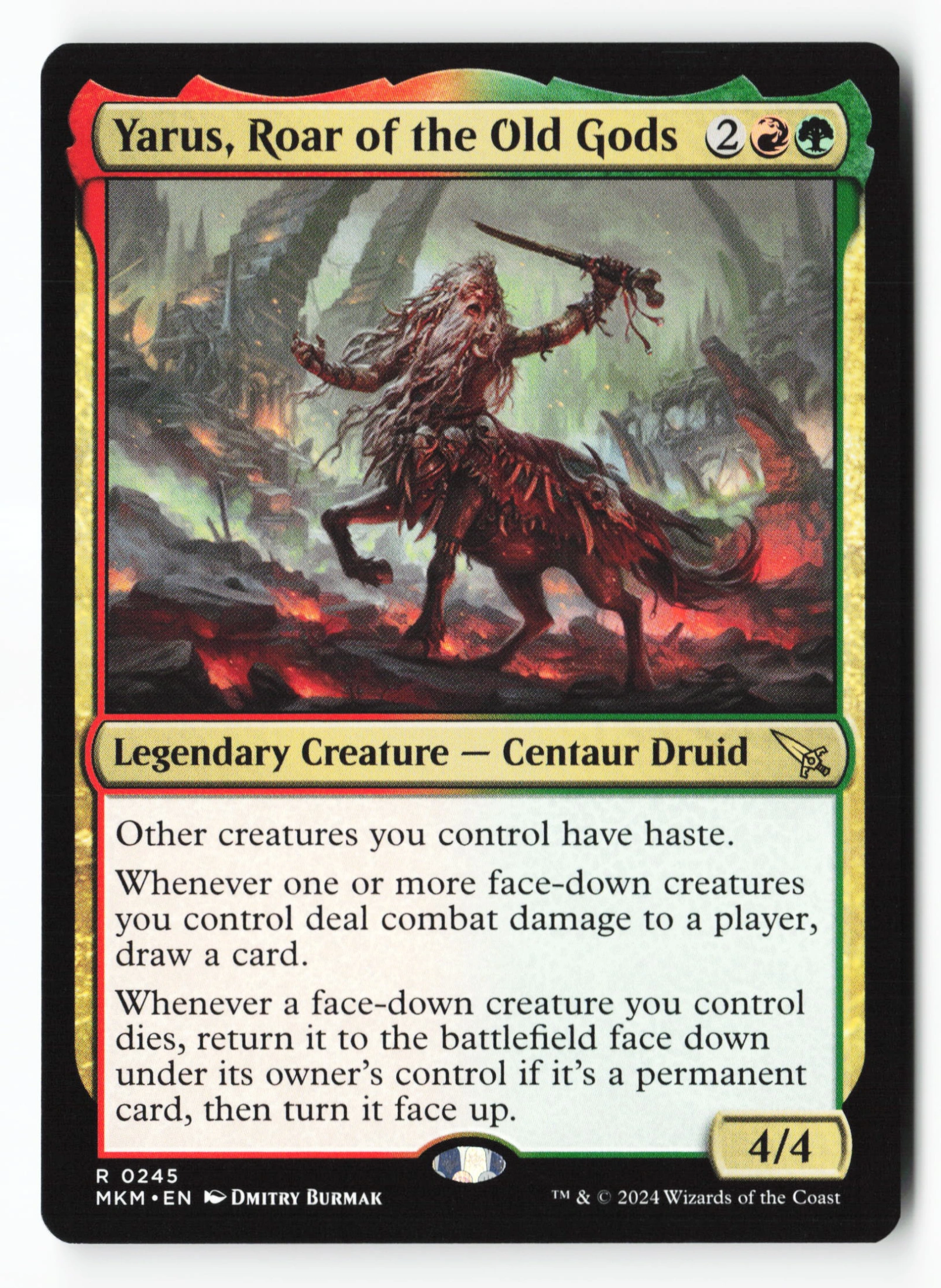 Yarus, Roar of the Old Gods (MKM 245) — Voorkant
