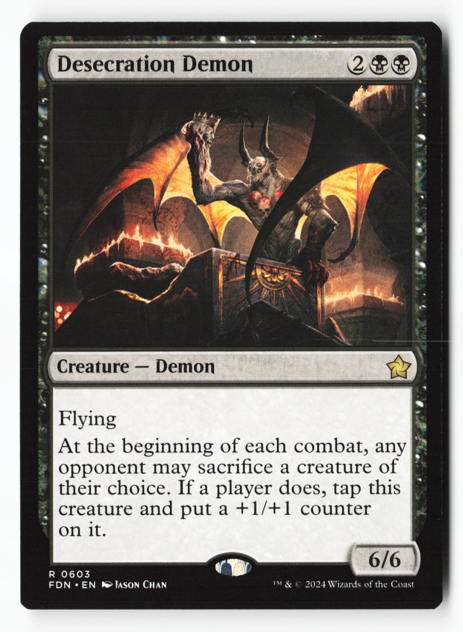 Desecration Demon (FDN 603) — Voorkant