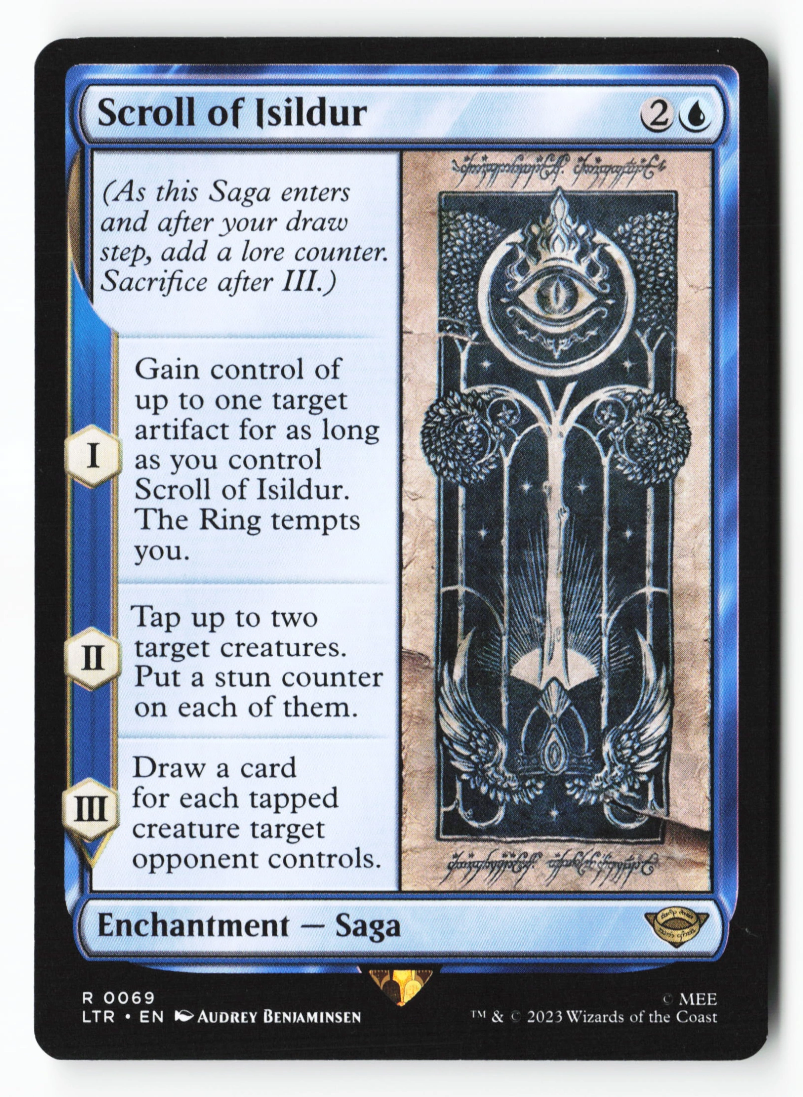 Scroll of Isildur (LTR 069) — Voorkant