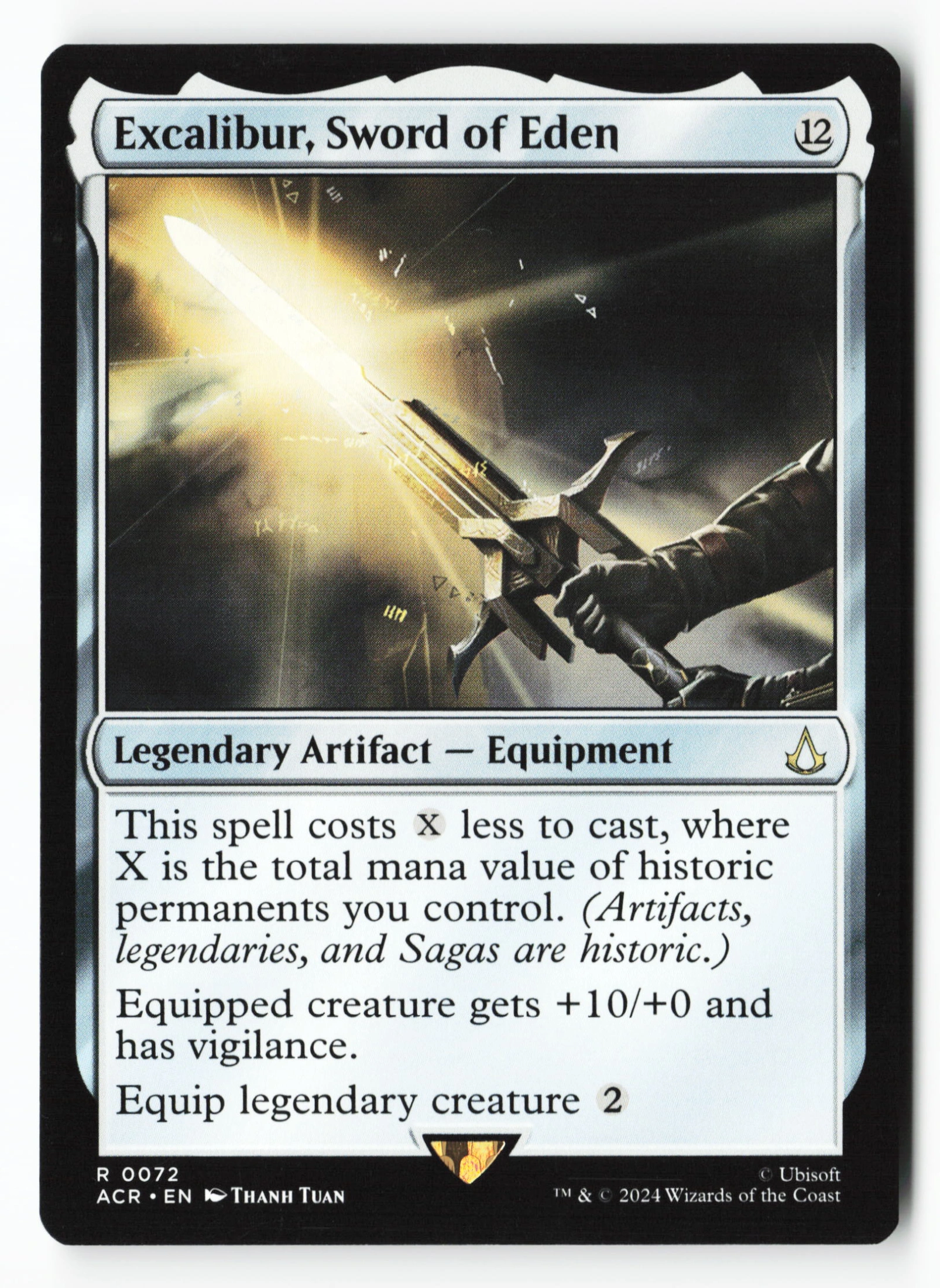 Excalibur, Sword of Eden (ACR 072) — Voorkant
