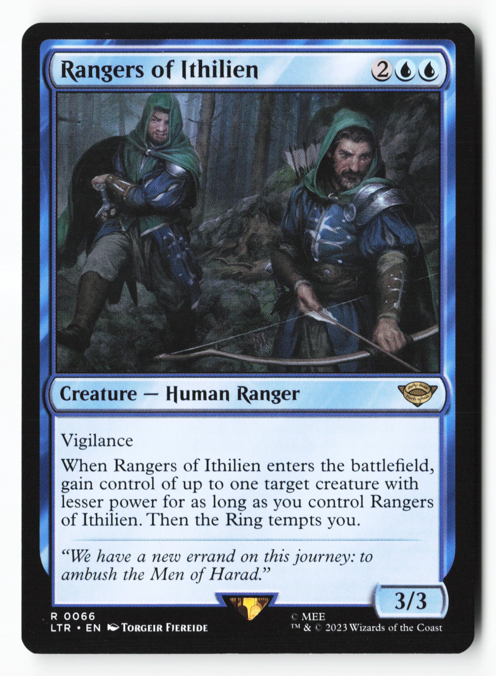 Rangers of Ithilien (LTR 066) — Voorkant