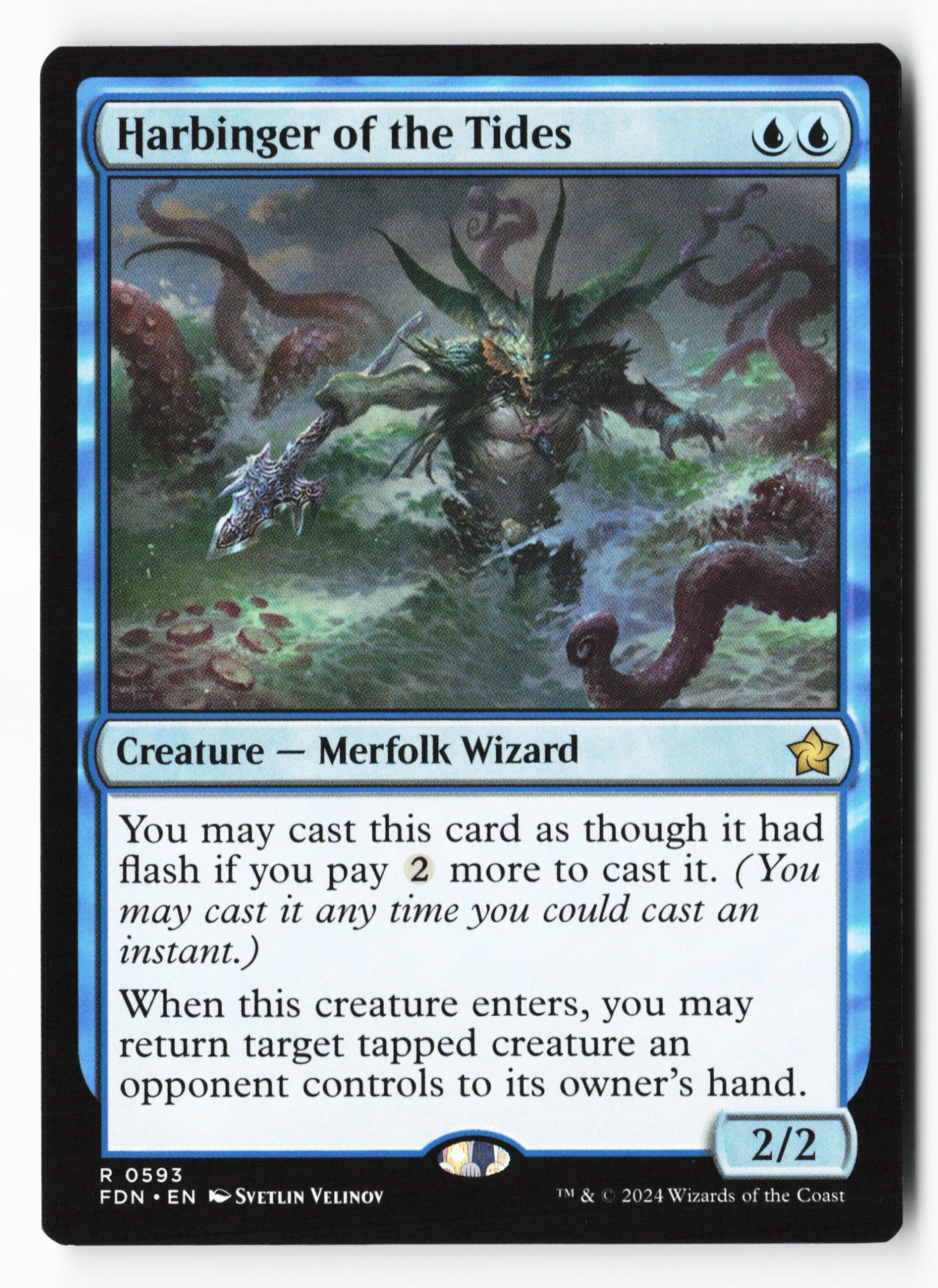 Harbinger of the Tides (FDN 593) — Voorkant