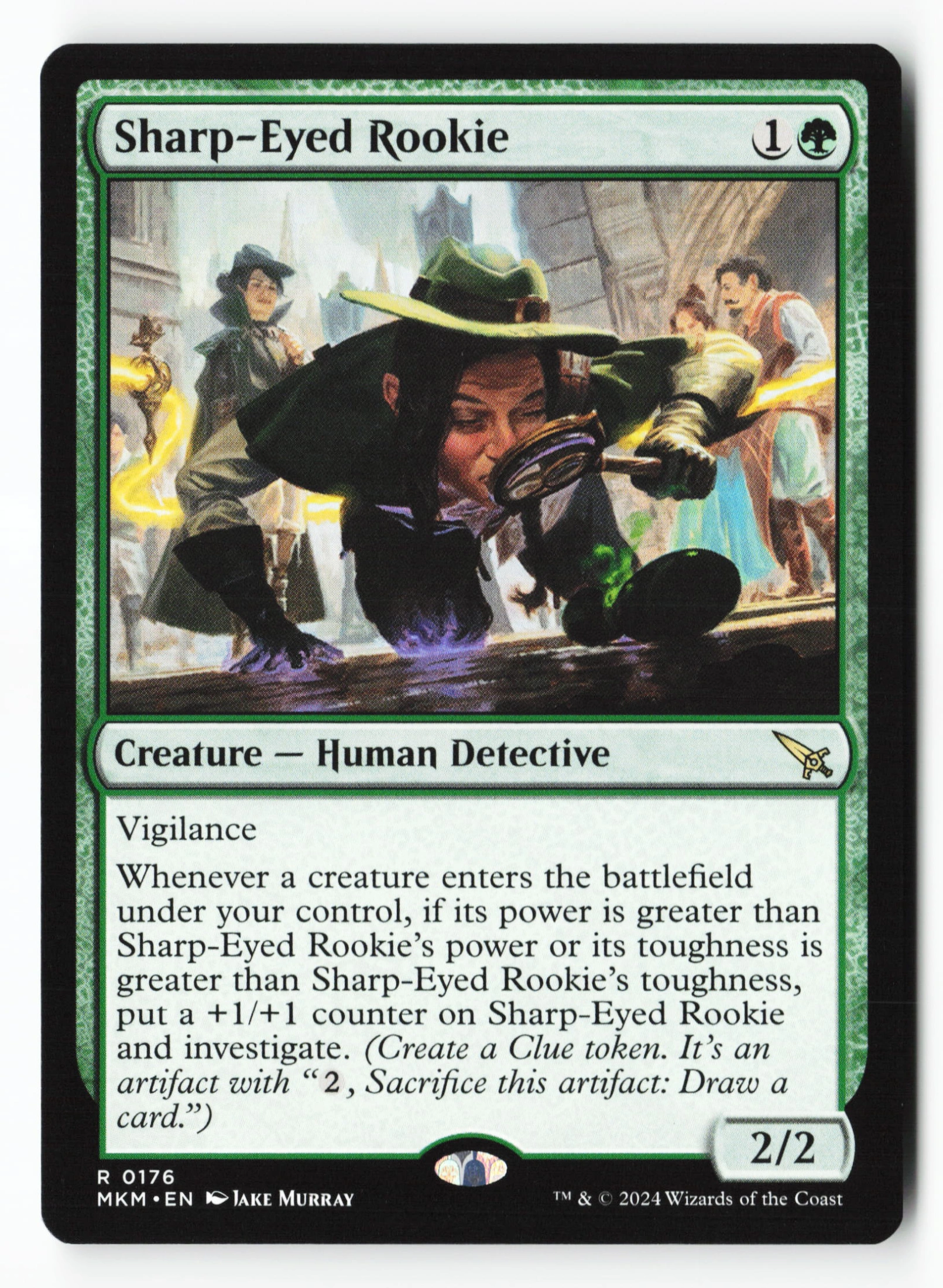 Sharp-Eyed Rookie (MKM 176) — Voorkant