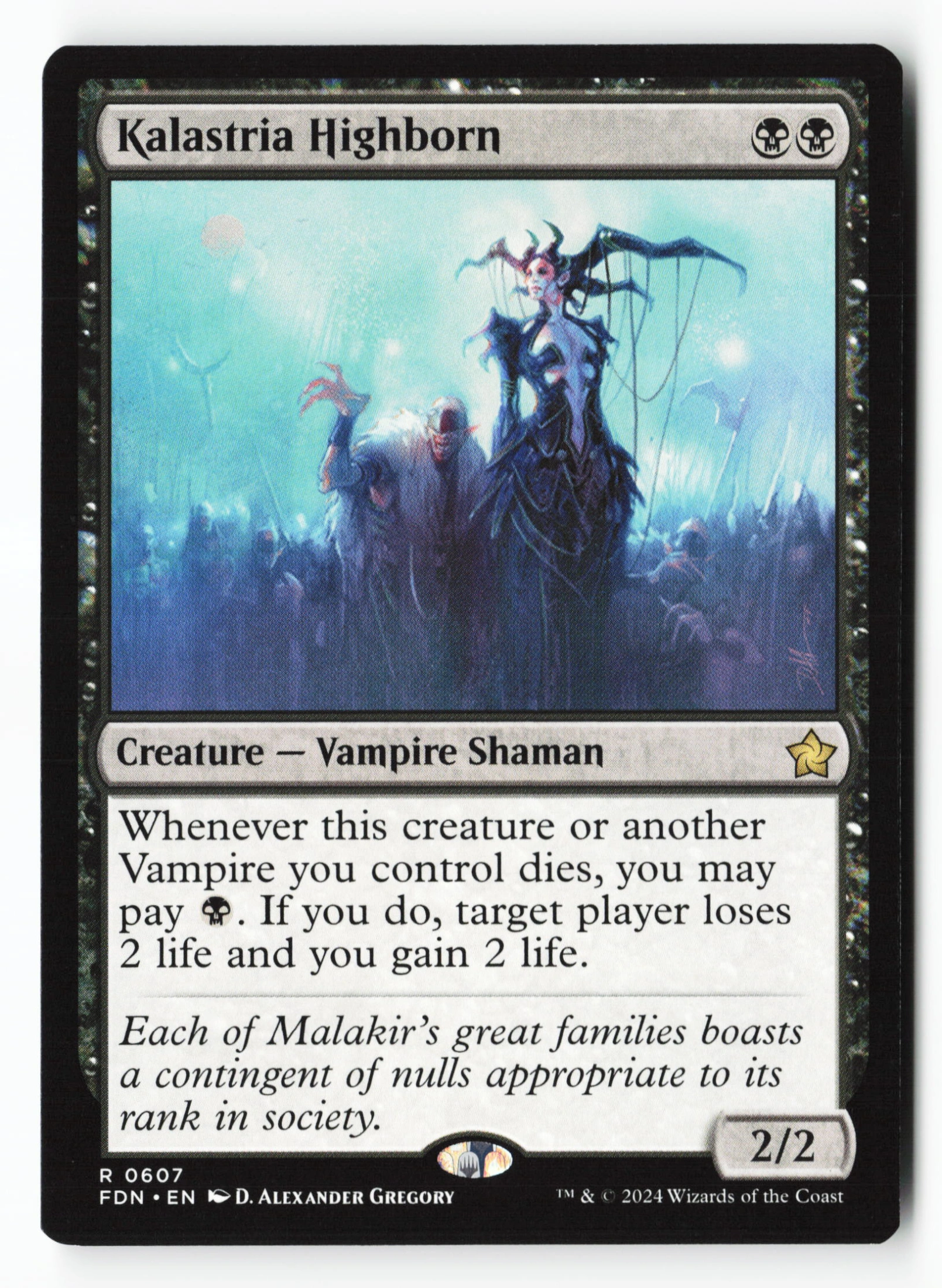 Kalastria Highborn (FDN 607) — Voorkant
