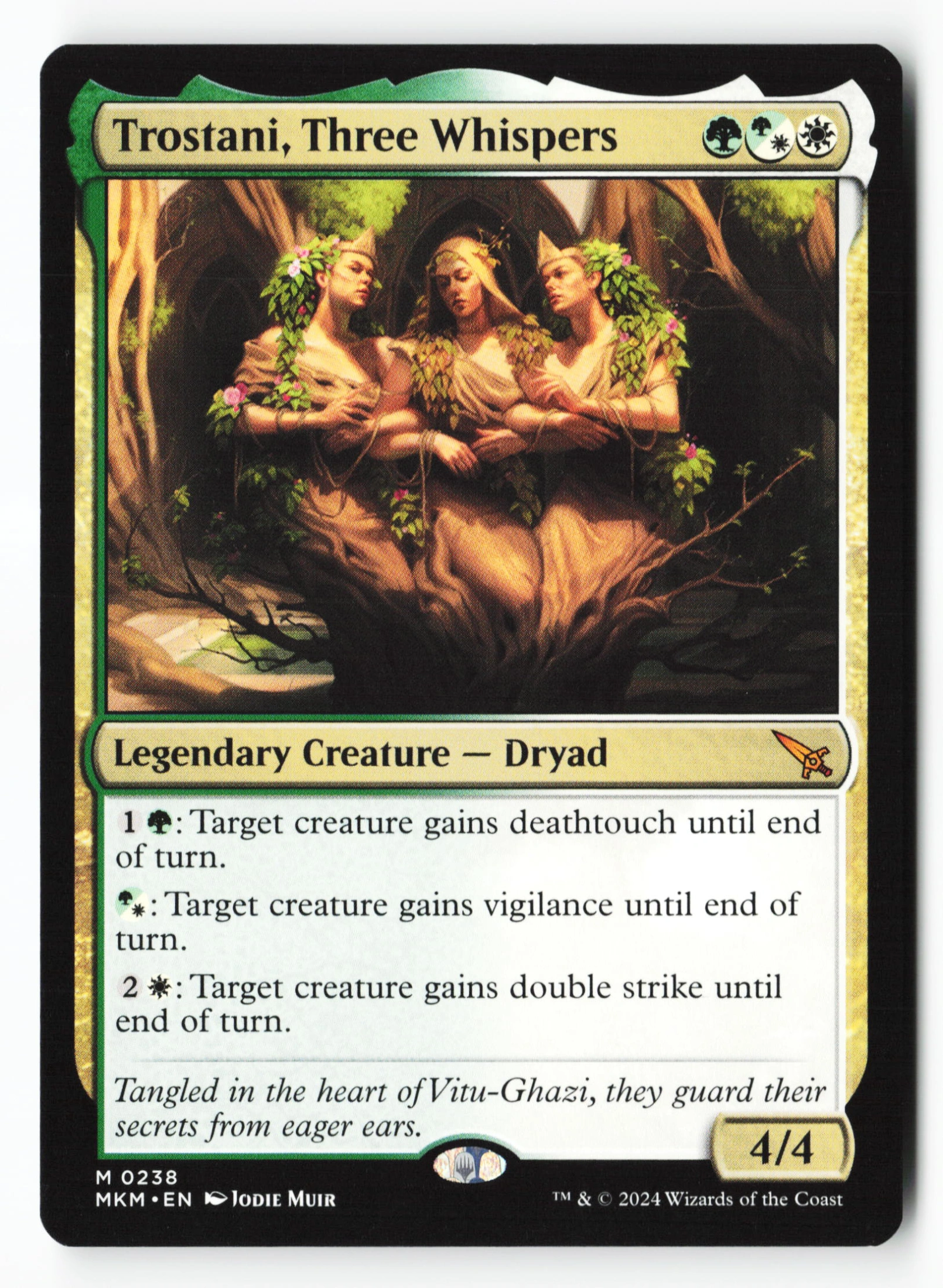 Trostani, Three Whispers (MKM 238) — Voorkant