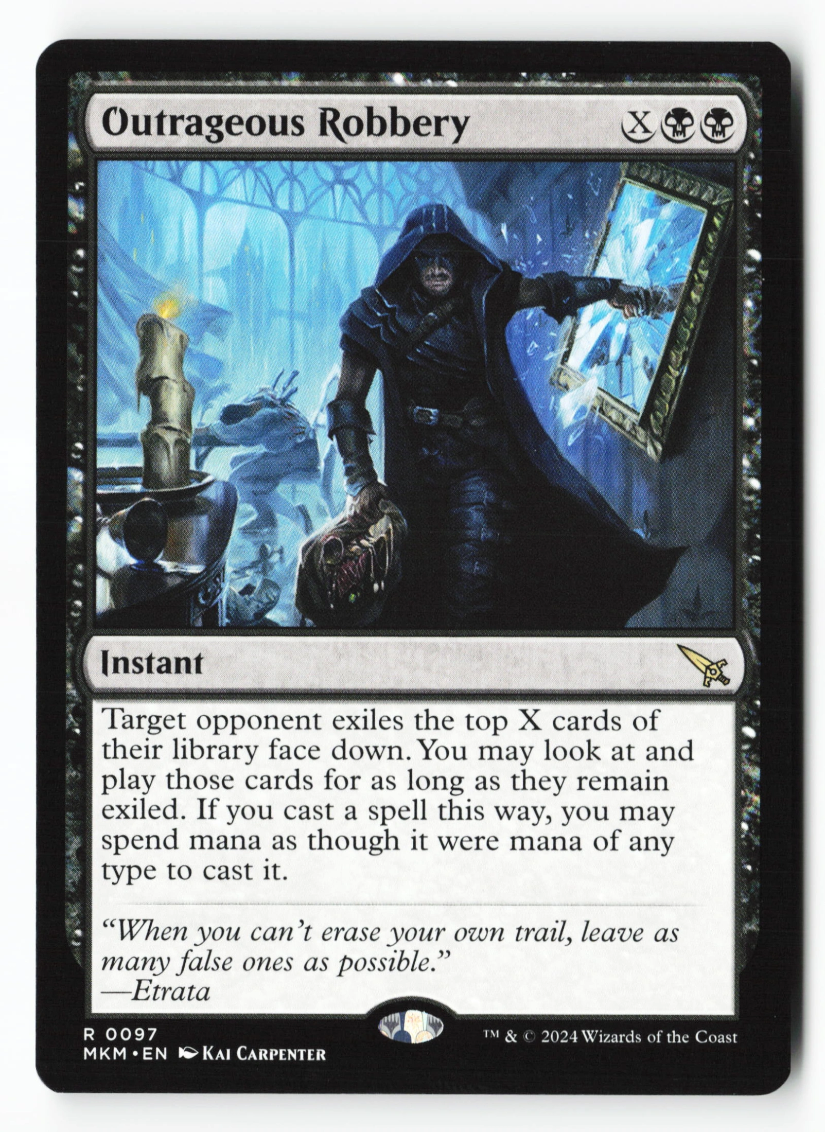 Outrageous Robbery (MKM 097) — Voorkant