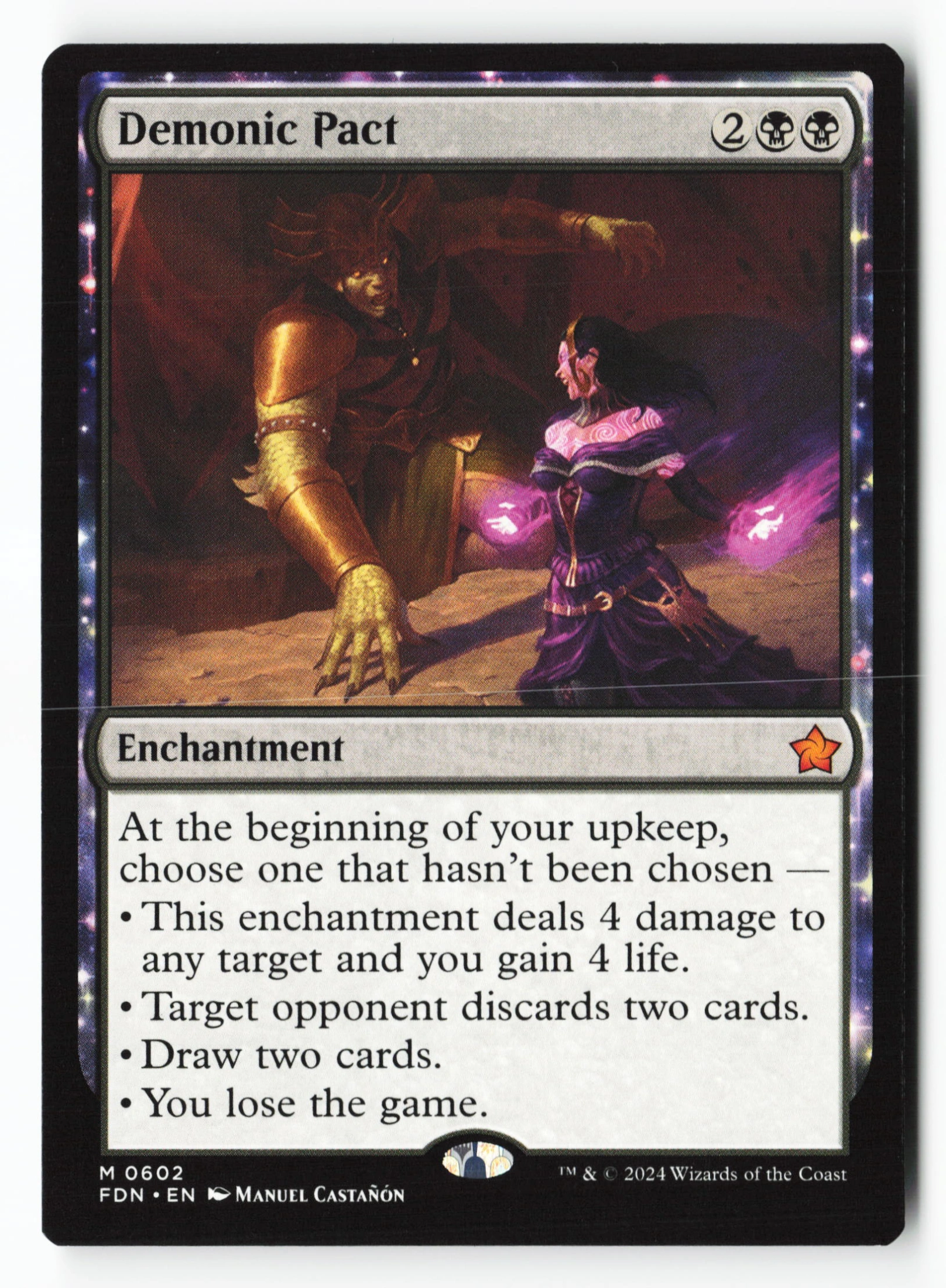 Demonic Pact (FDN 602) — Voorkant