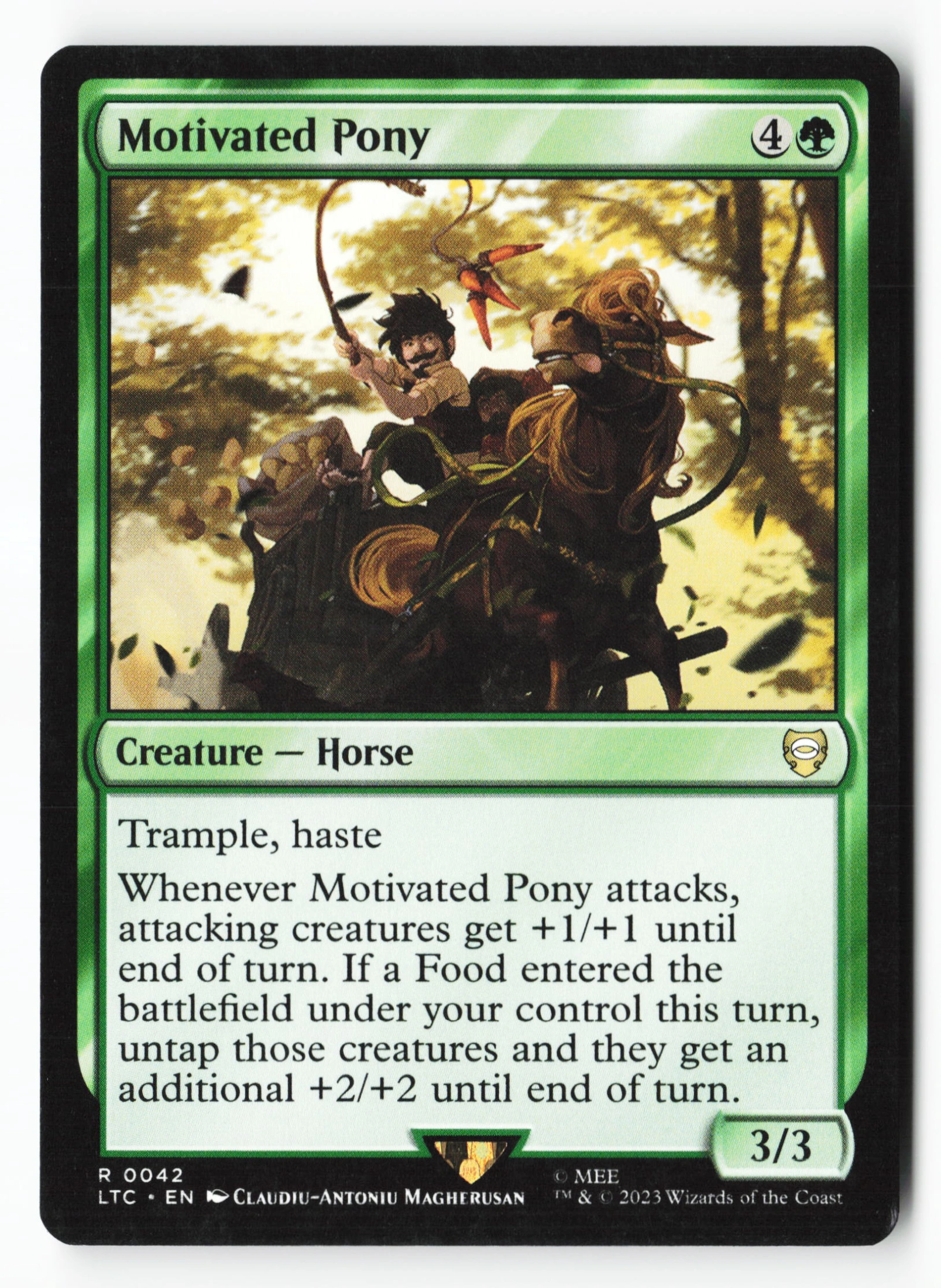 Motivated Pony (LTC 042) — Voorkant