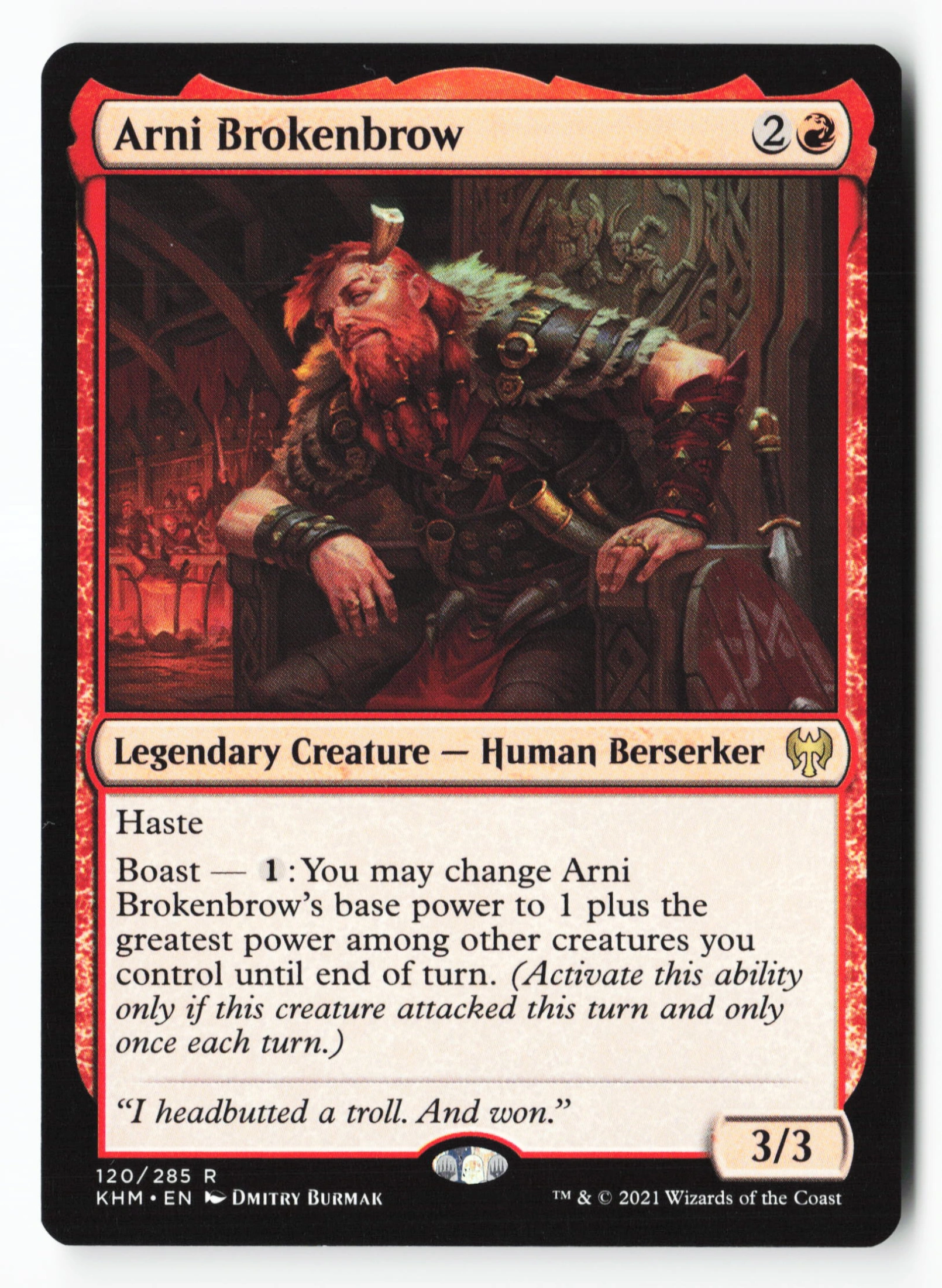 Arni Brokenbrow (KHM 120) — Voorkant