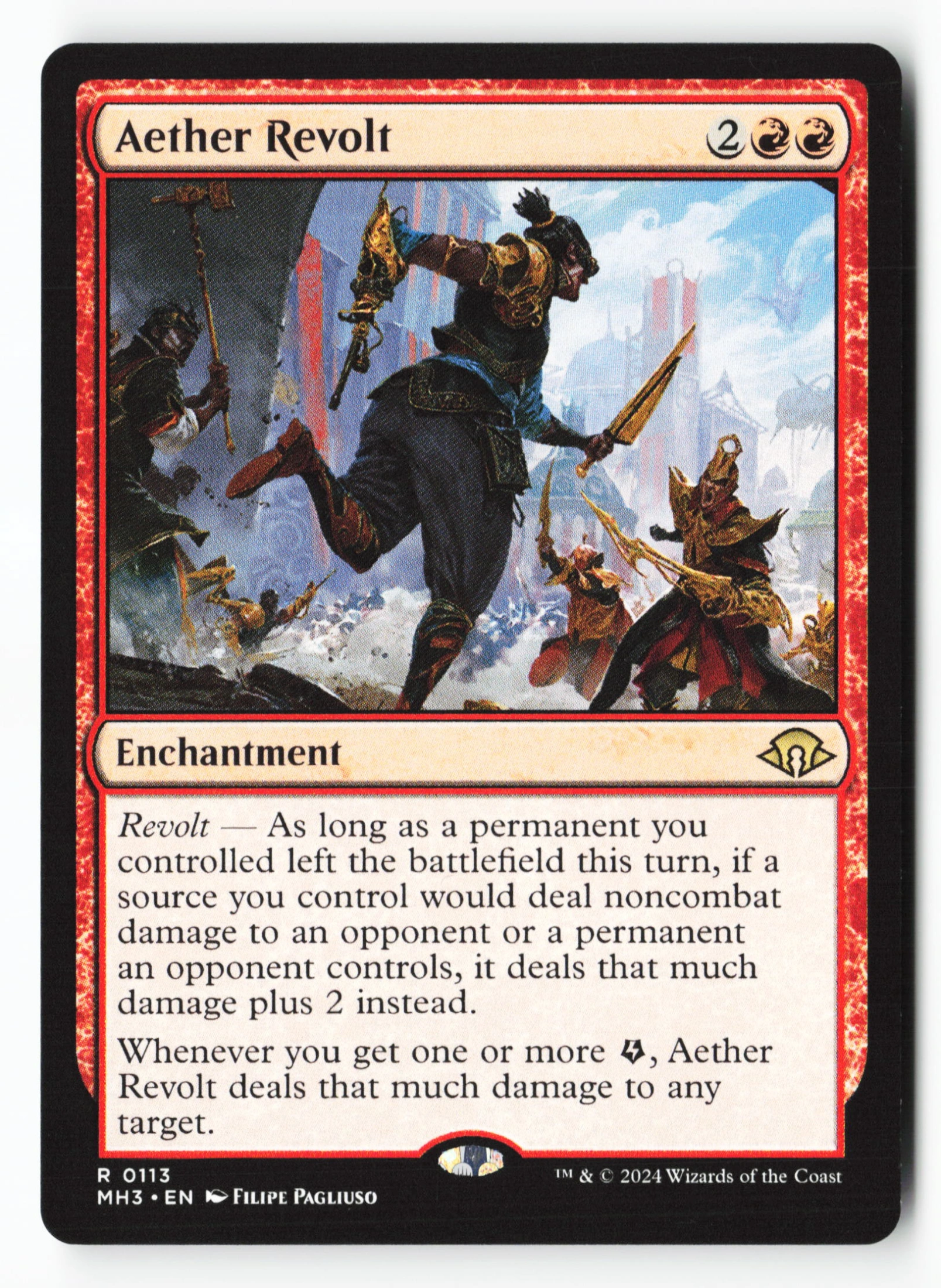 Aether Revolt (MH3 113) — Voorkant