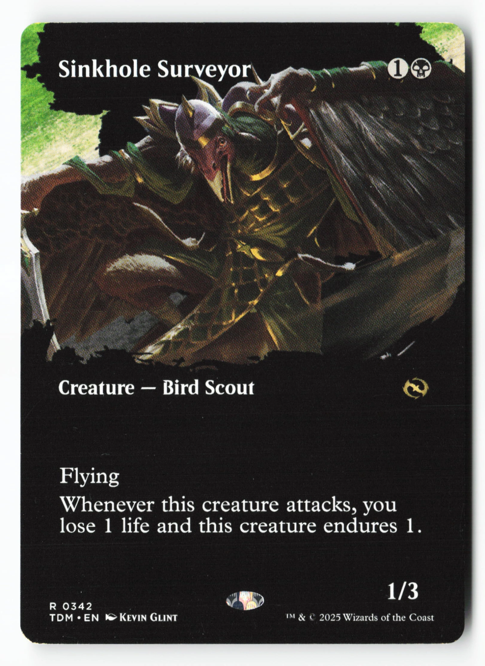 Sinkhole Surveyor (TDM 342) — Voorkant