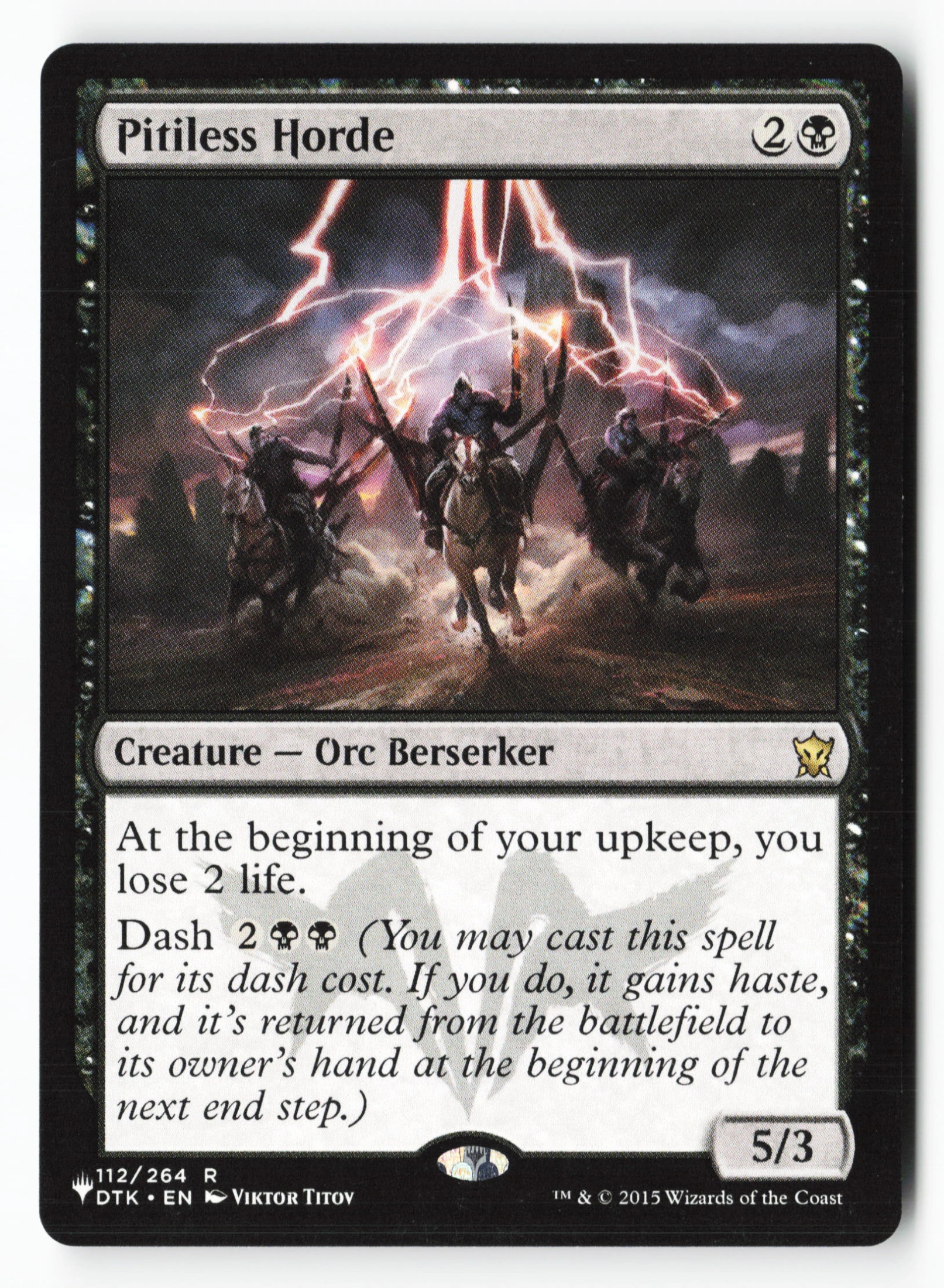 Pitiless Horde (DTK 112) — Voorkant