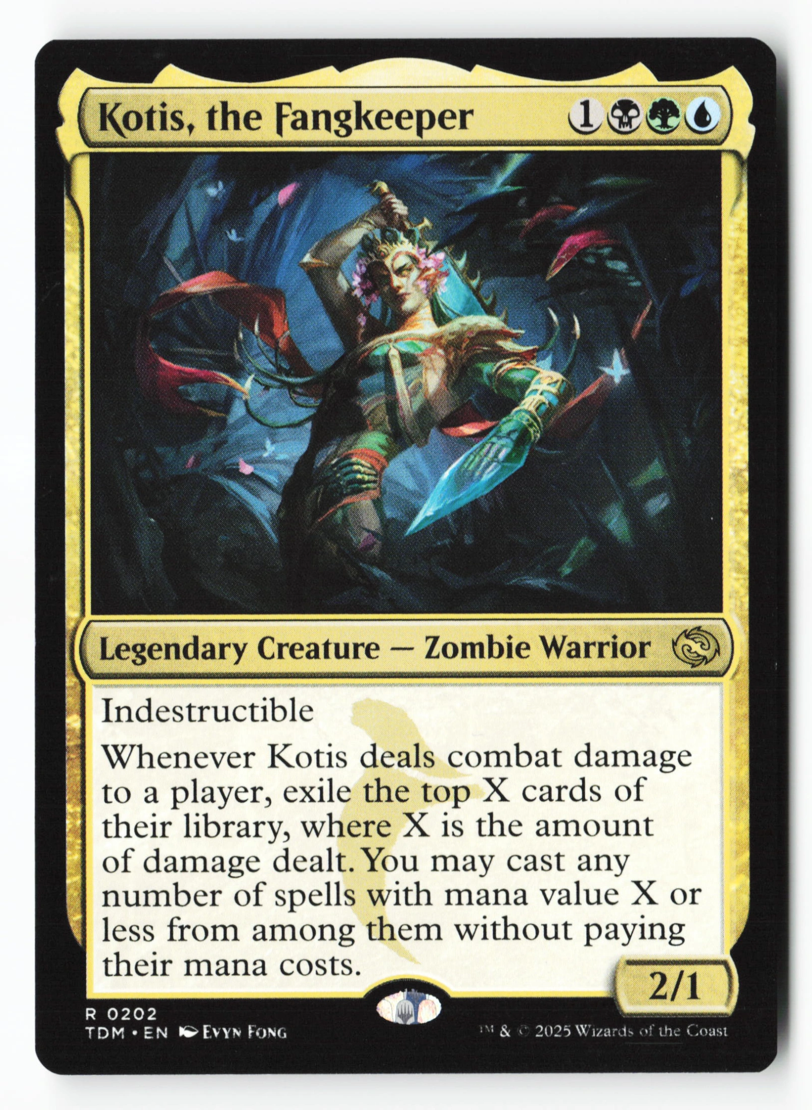 Kotis, the Fangkeeper (TDM 202) — Voorkant