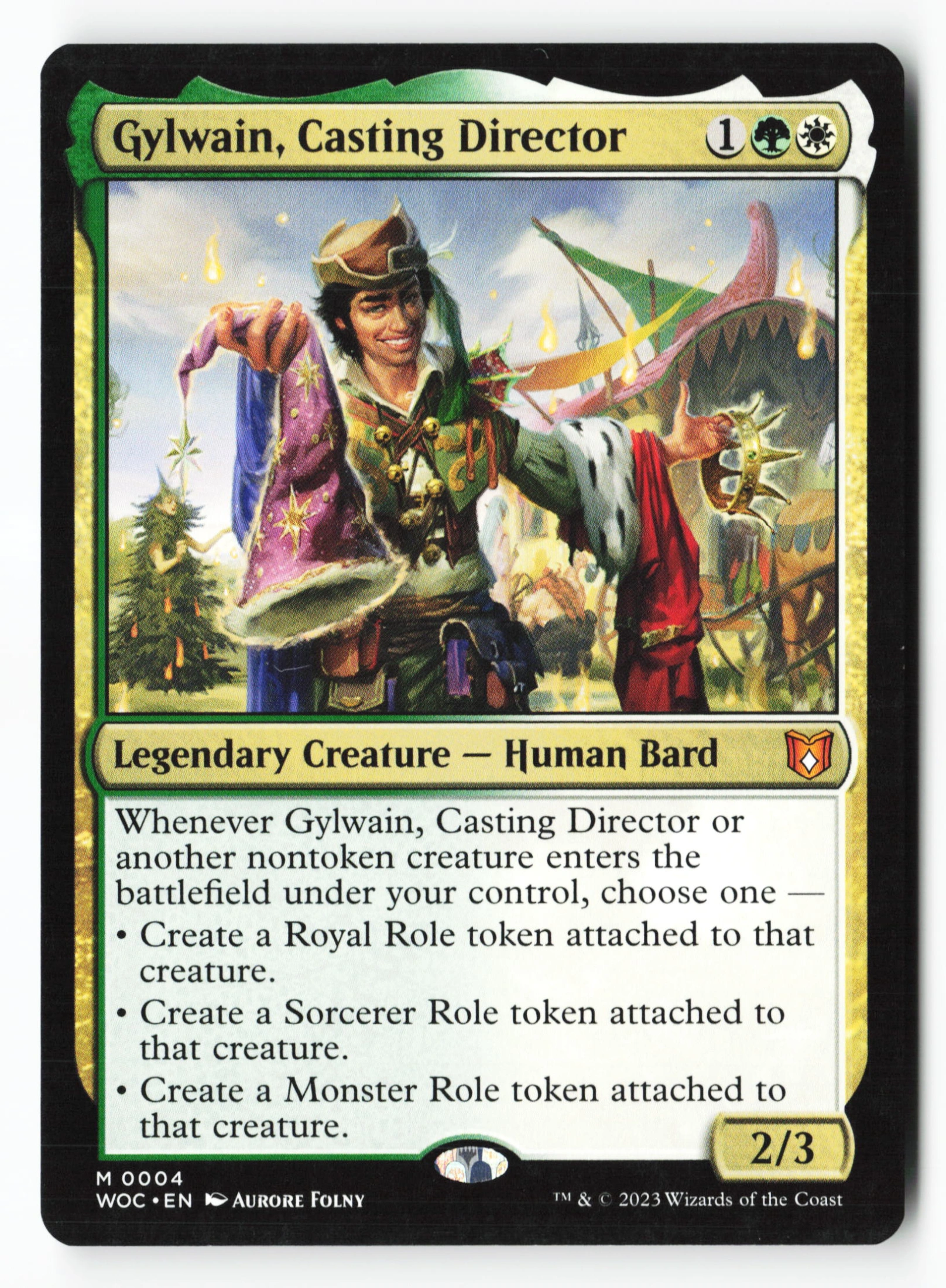 Gylwain, Casting Director (WOC 004) — Voorkant