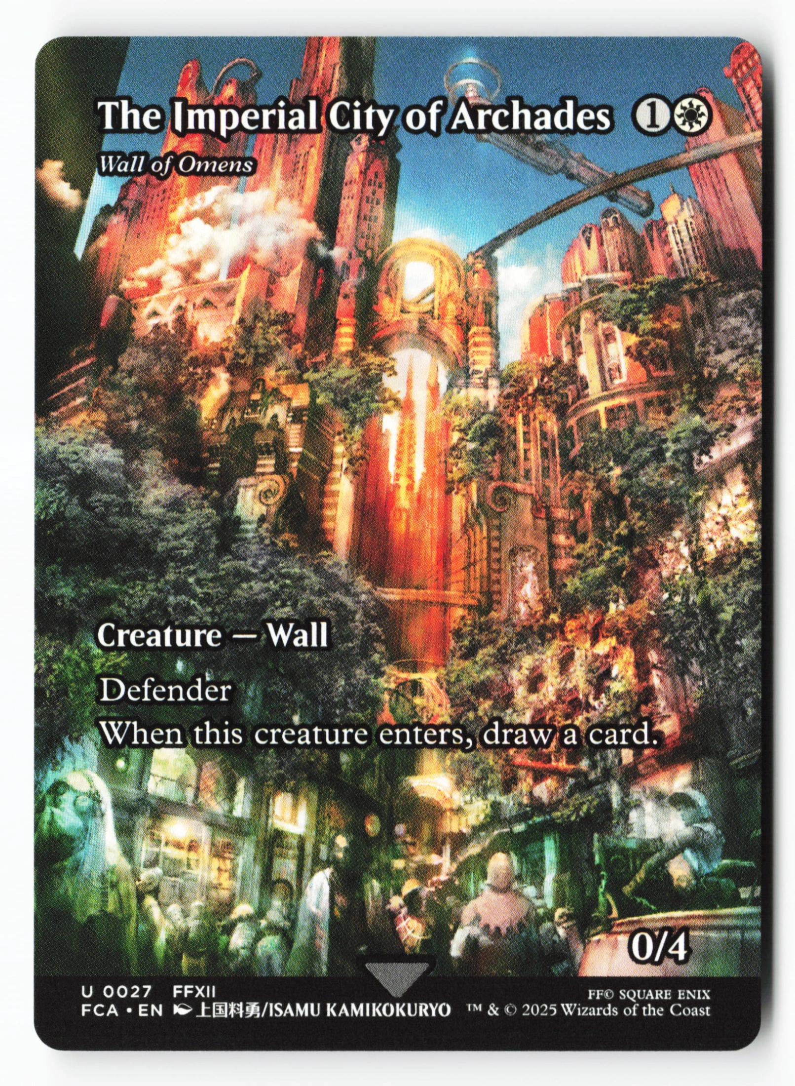 Wall of Omens (FCA 027) — Voorkant