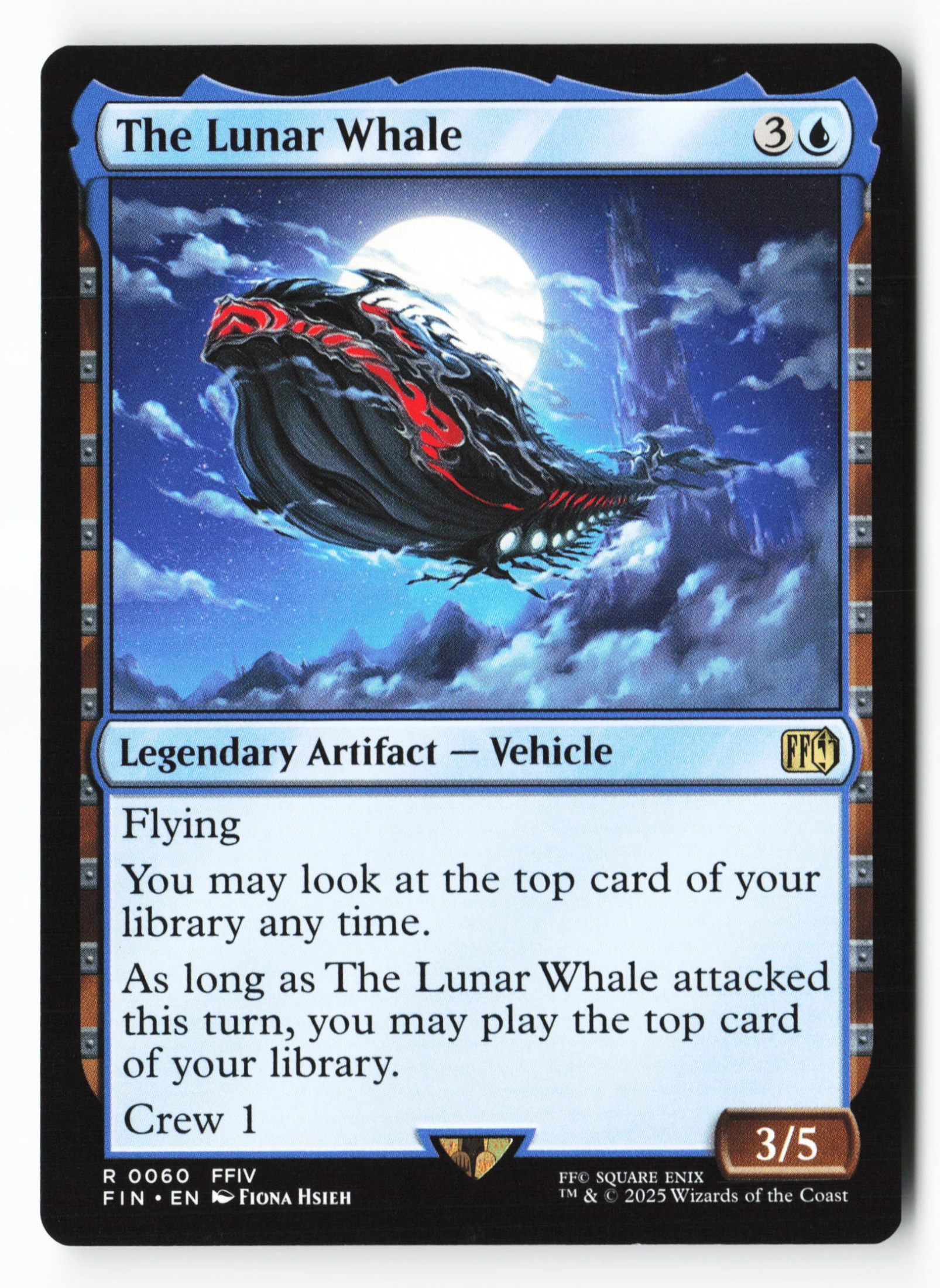 The Lunar Whale (FIN 060) — Voorkant