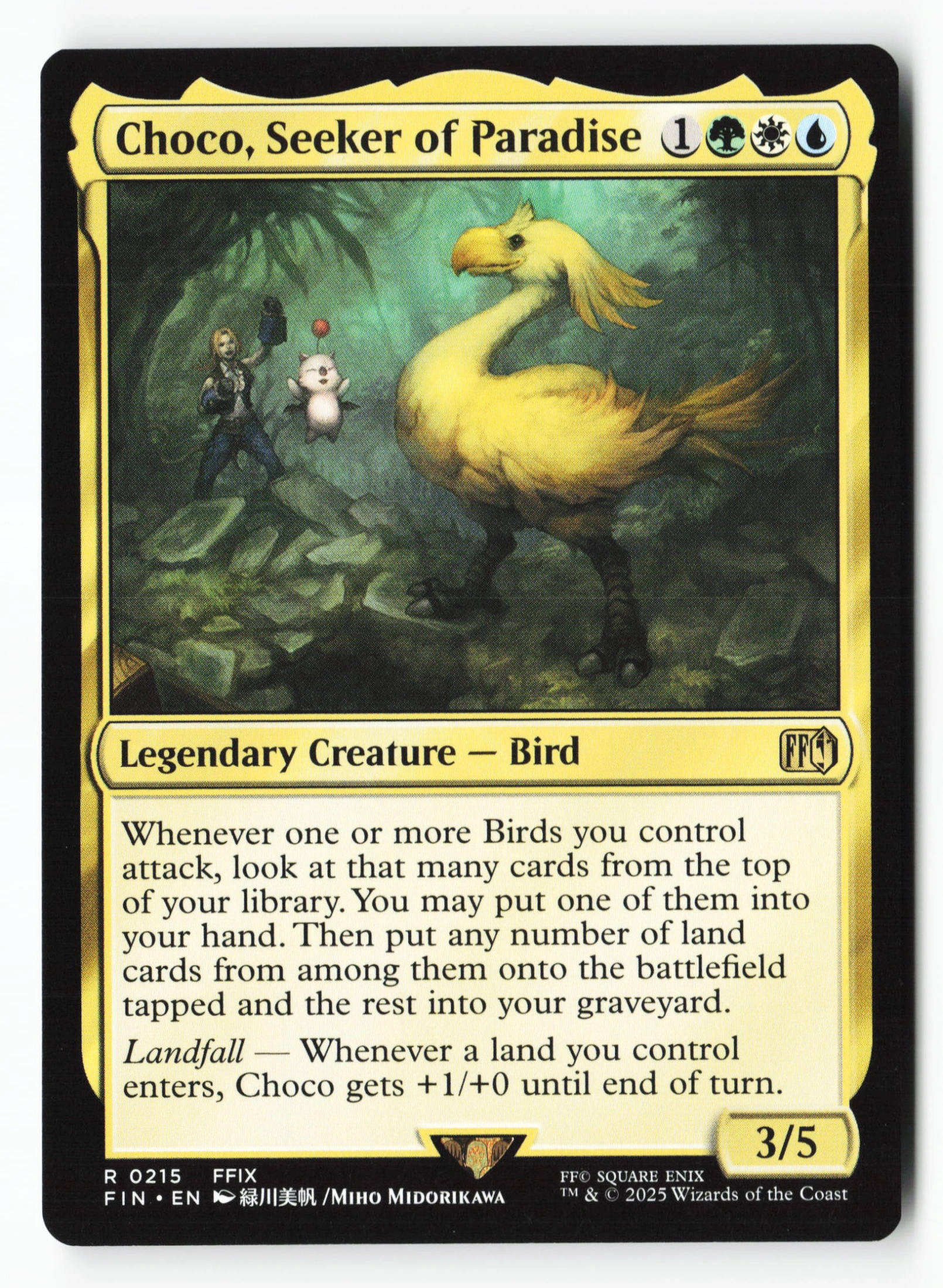 Choco, Seeker of Paradise (FIN 215) — Voorkant