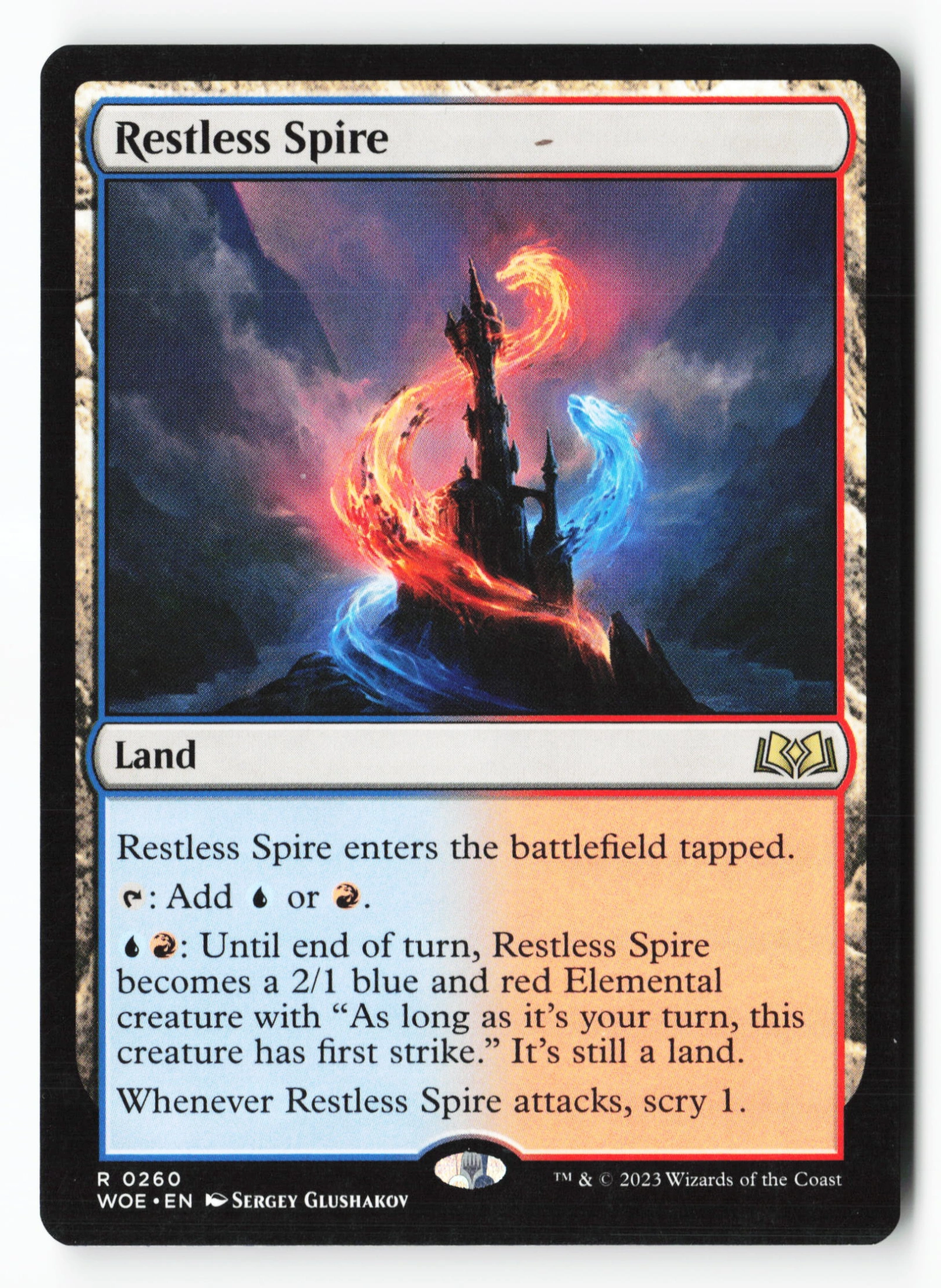 Restless Spire (WOE 260) — Voorkant