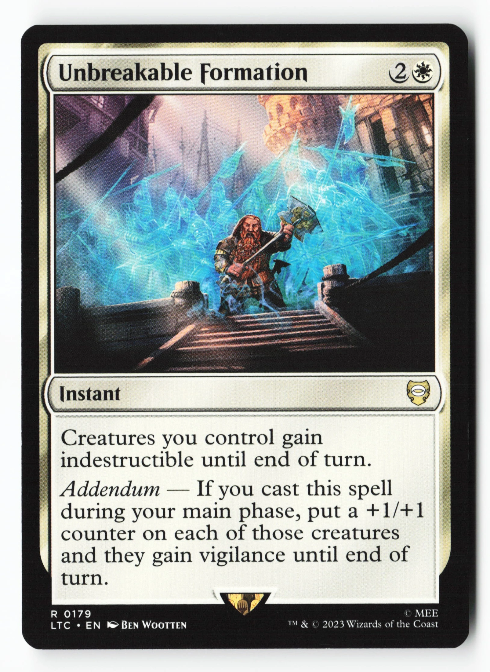 Unbreakable Formation (LTC 179) — Voorkant