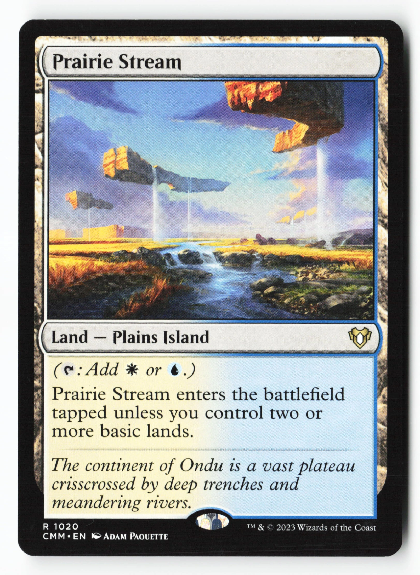 Prairie Stream (CMM 1020) — Voorkant