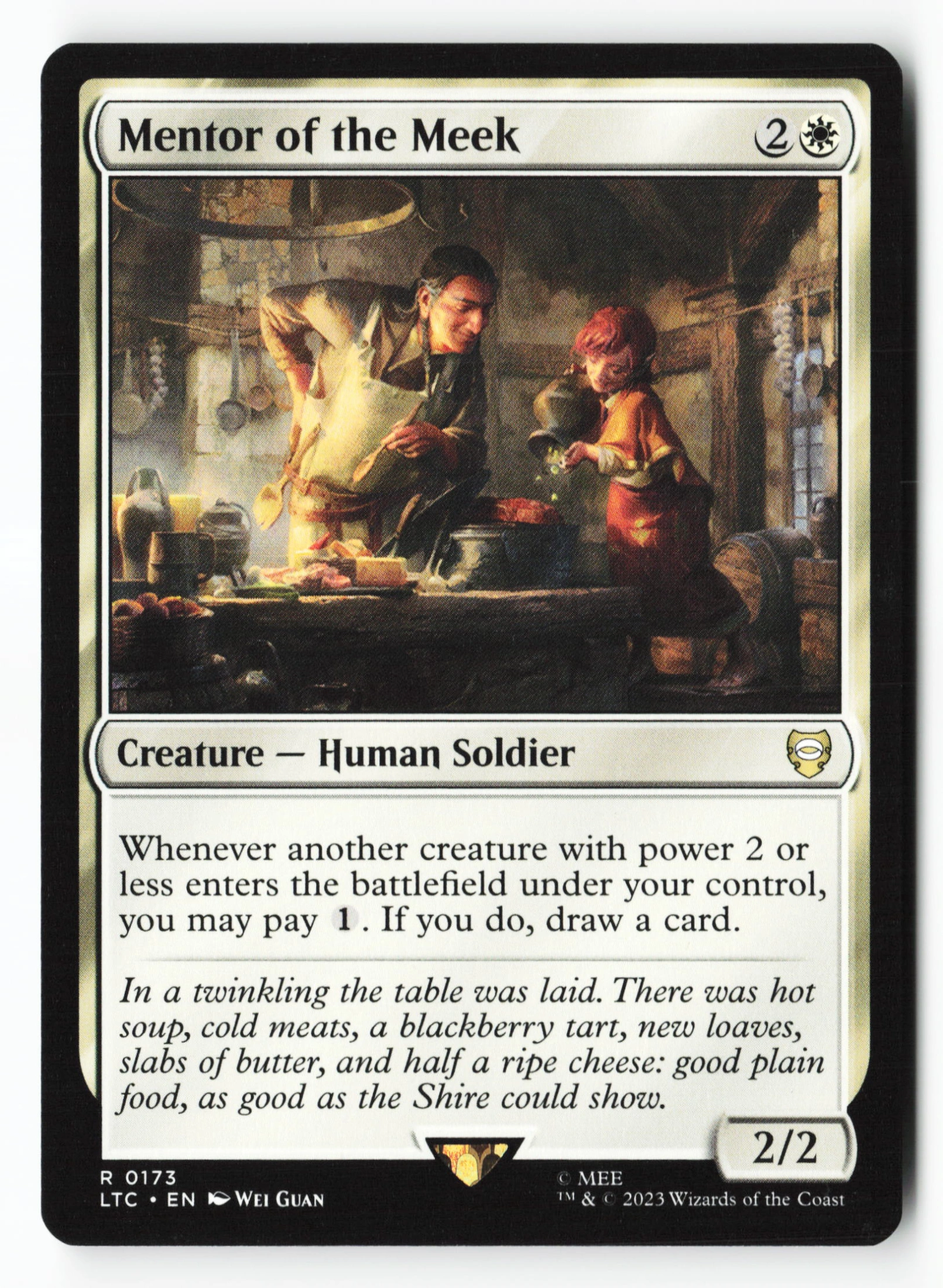 Mentor of the Meek (LTC 173) — Voorkant