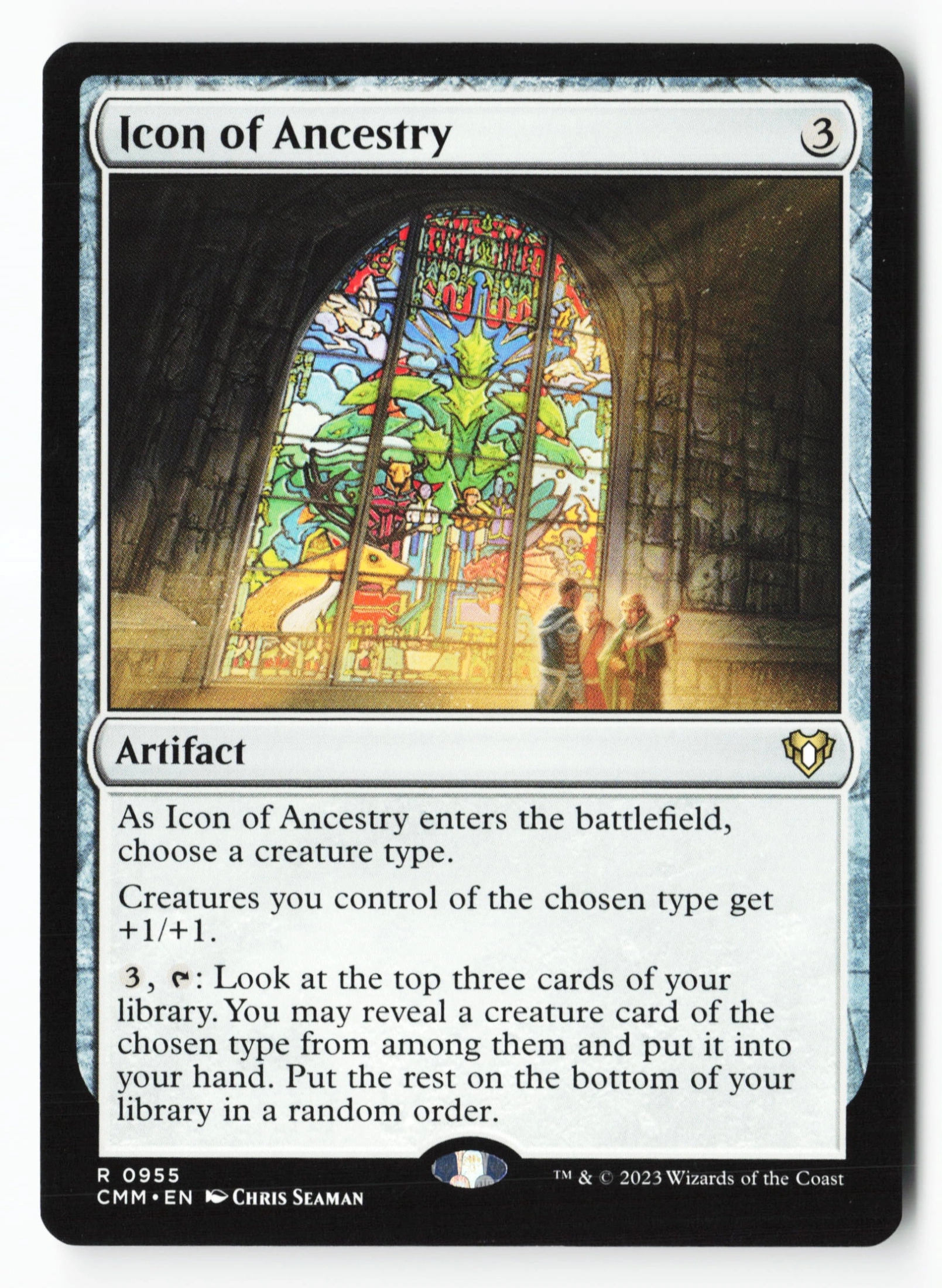 Icon of Ancestry (CMM 955) — Voorkant
